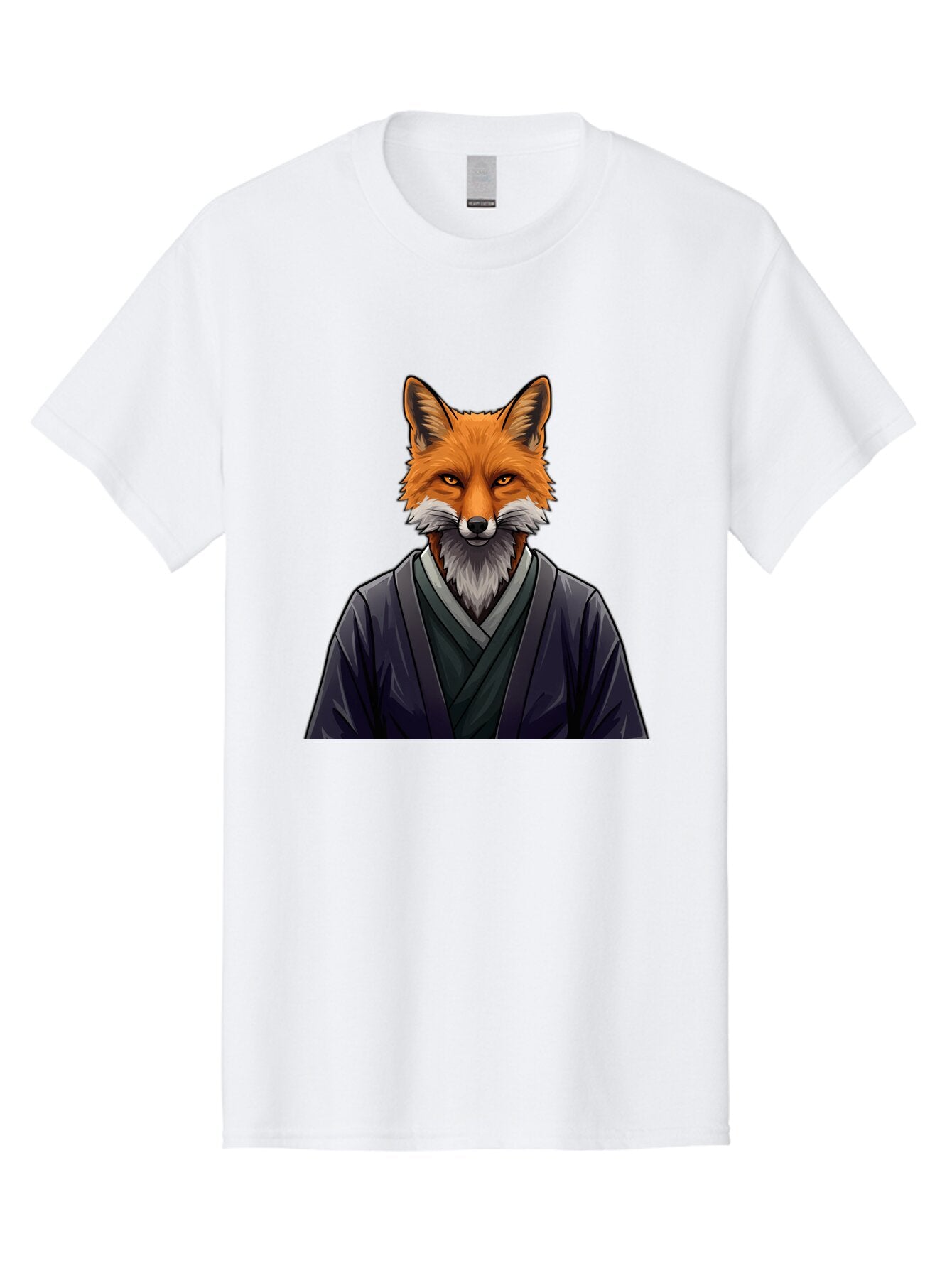 Fox-In-Kimono-2 Men'S Graphic Tee, 100% Cotton, Comfortable Casual Summer Wear, Machine Washable, Vintage Camera, Old Camera, Antique Camera, Black Camera, Classic Photography, Photography Equipment, Nostalgic Device, Film Camera, Camera Art Baq839 6