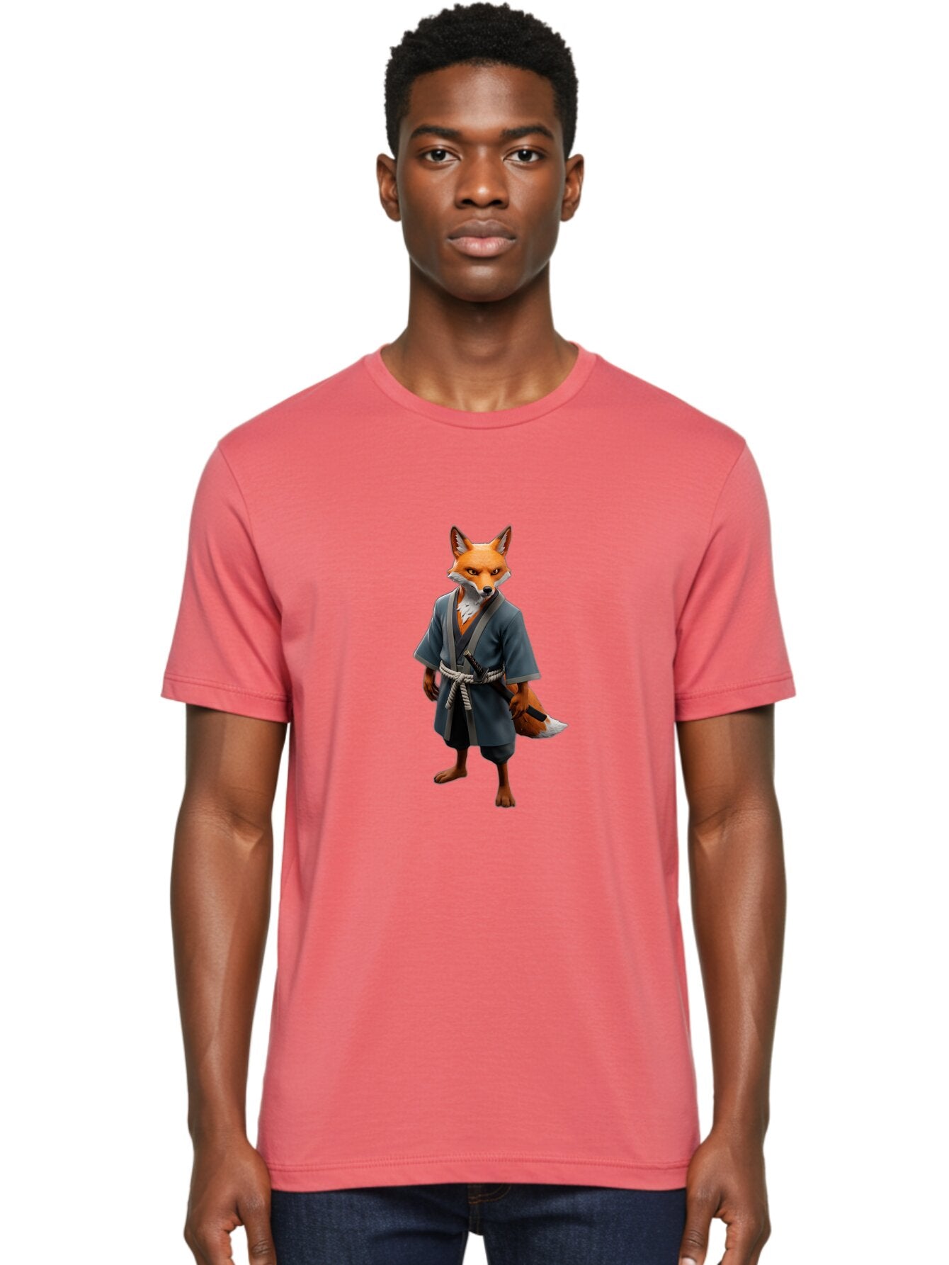 Fox-In-Kimono-3 Men'S Graphic Tee, 100% Cotton, Comfortable Casual Summer Wear, Machine Washable, Vintage Camera, Old Camera, Antique Camera, Black Camera, Classic Photography, Photography Equipment, Nostalgic Device, Film Camera, Camera Art Baq840 18