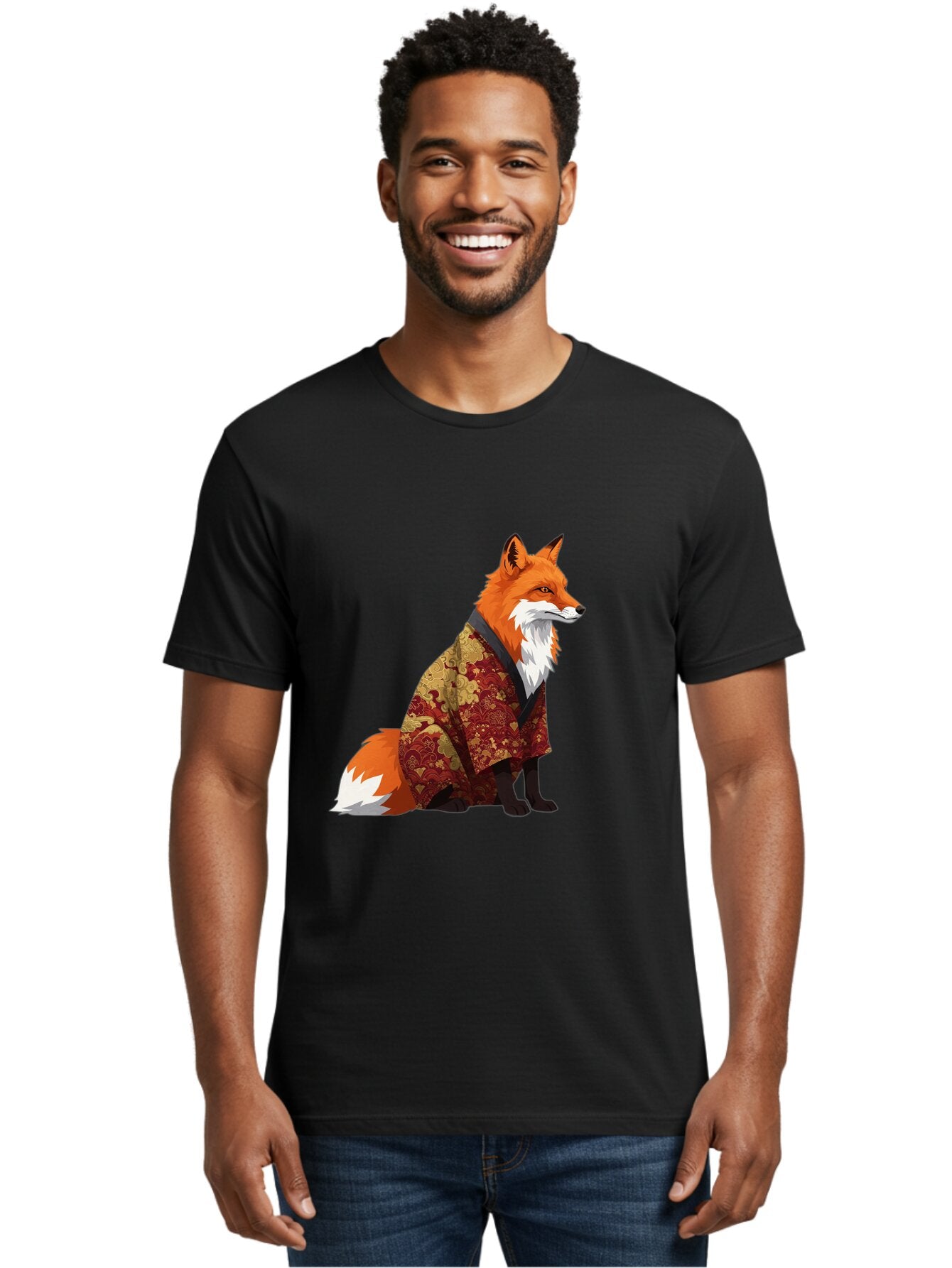 Fox-In-Kimono Men'S Graphic Tee, 100% Cotton, Comfortable Casual Summer Wear, Machine Washable, Vintage Camera, Old Camera, Antique Camera, Black Camera, Classic Photography, Photography Equipment, Nostalgic Device, Film Camera, Camera Art Baq841 26