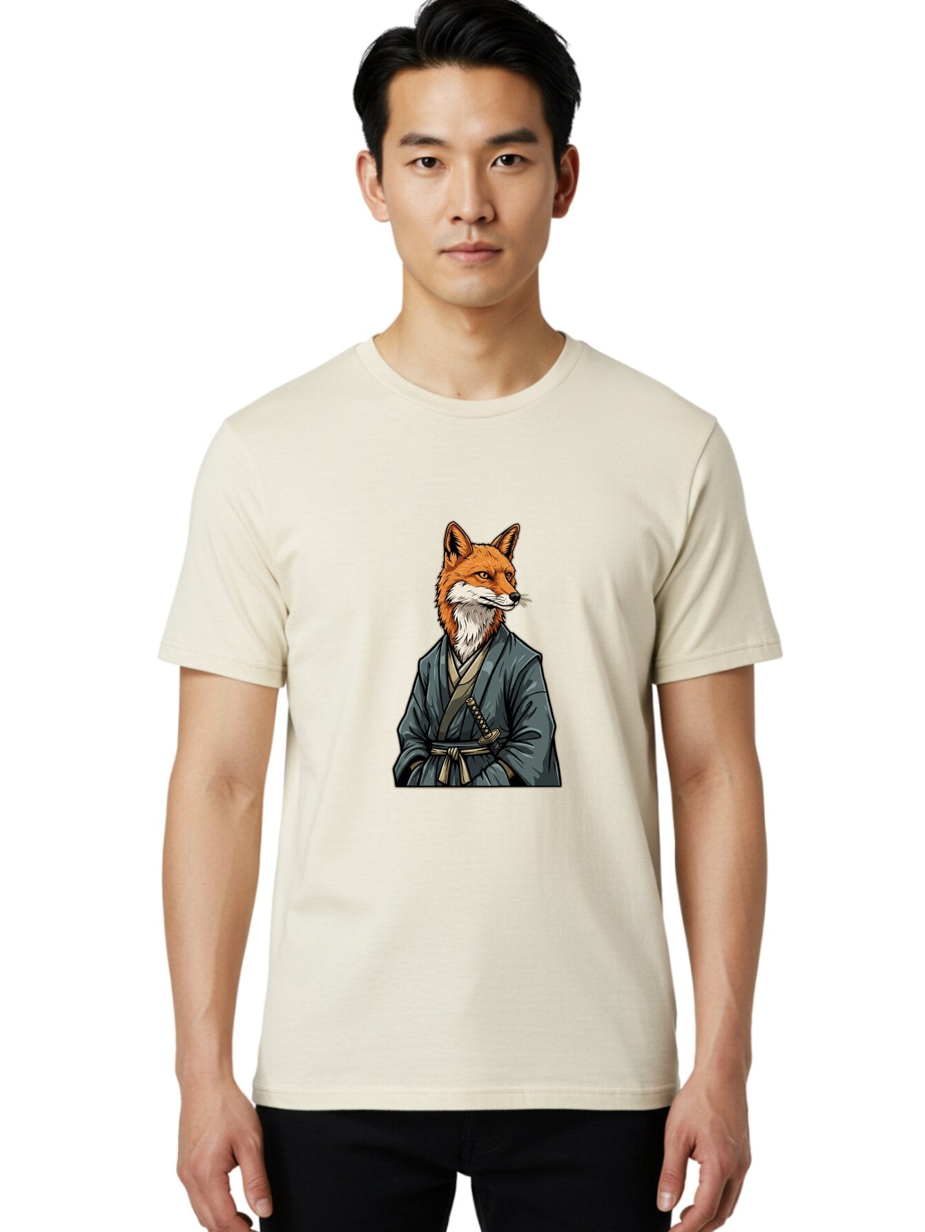 Fox-In-Robe-1 Men'S Graphic Tee, 100% Cotton, Comfortable Casual Summer Wear, Machine Washable, Vintage Camera, Old Camera, Antique Camera, Black Camera, Classic Photography, Photography Equipment, Nostalgic Device, Film Camera, Camera Art Baq842 18