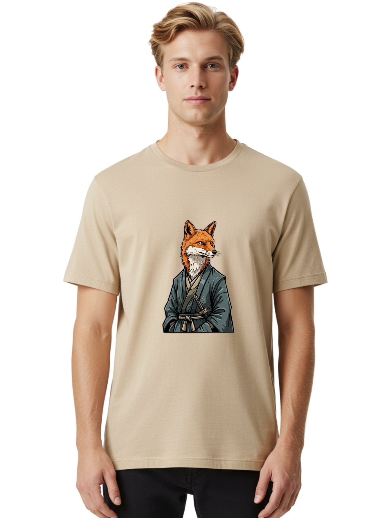 Fox-In-Robe-1 Men'S Graphic Tee, 100% Cotton, Comfortable Casual Summer Wear, Machine Washable, Vintage Camera, Old Camera, Antique Camera, Black Camera, Classic Photography, Photography Equipment, Nostalgic Device, Film Camera, Camera Art Baq842 20