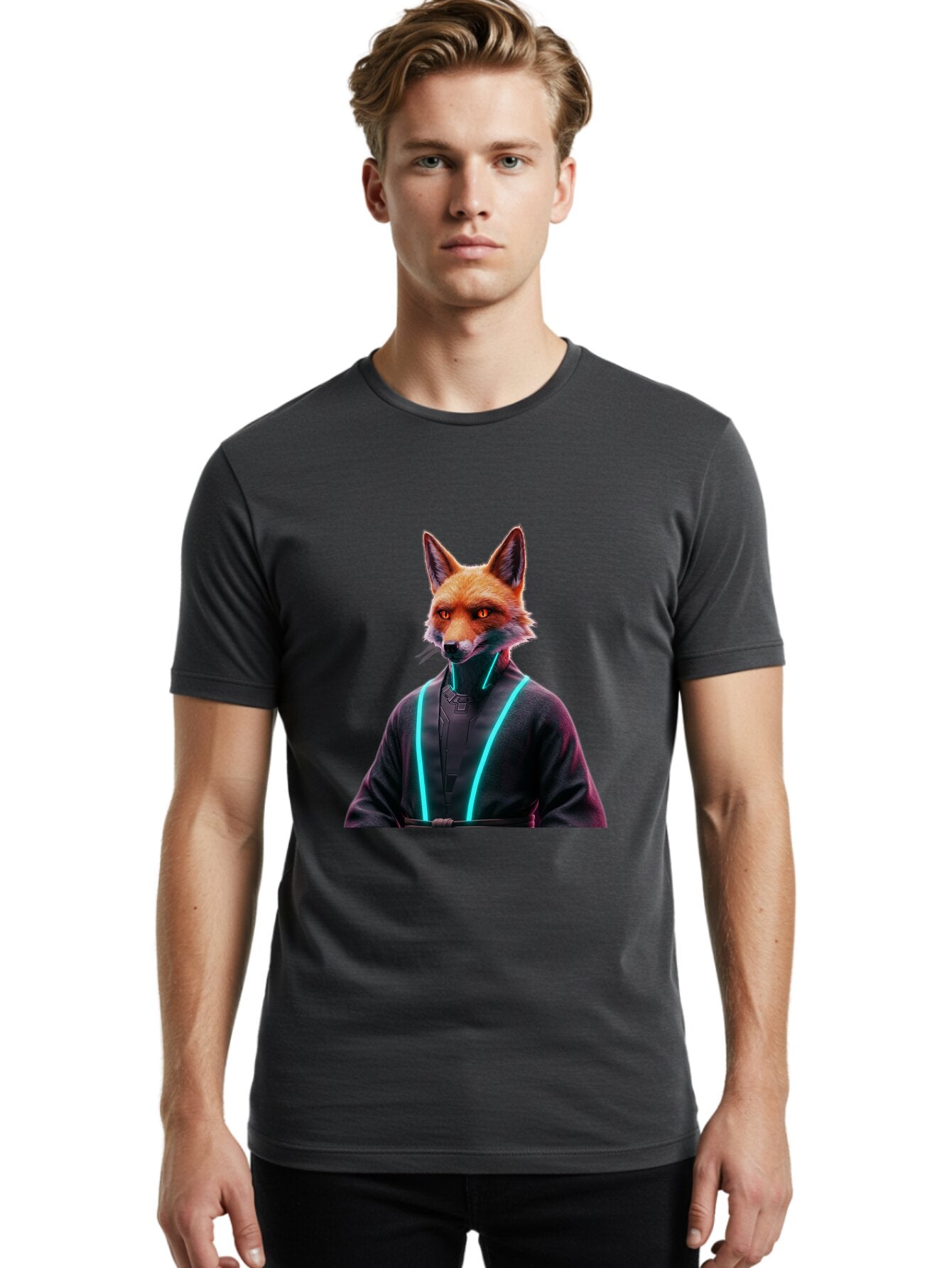 Fox-In-Robe Men'S Graphic Tee, 100% Cotton, Comfortable Casual Summer Wear, Machine Washable, Vintage Camera, Old Camera, Antique Camera, Black Camera, Classic Photography, Photography Equipment, Nostalgic Device, Film Camera, Camera Art Baq843 21