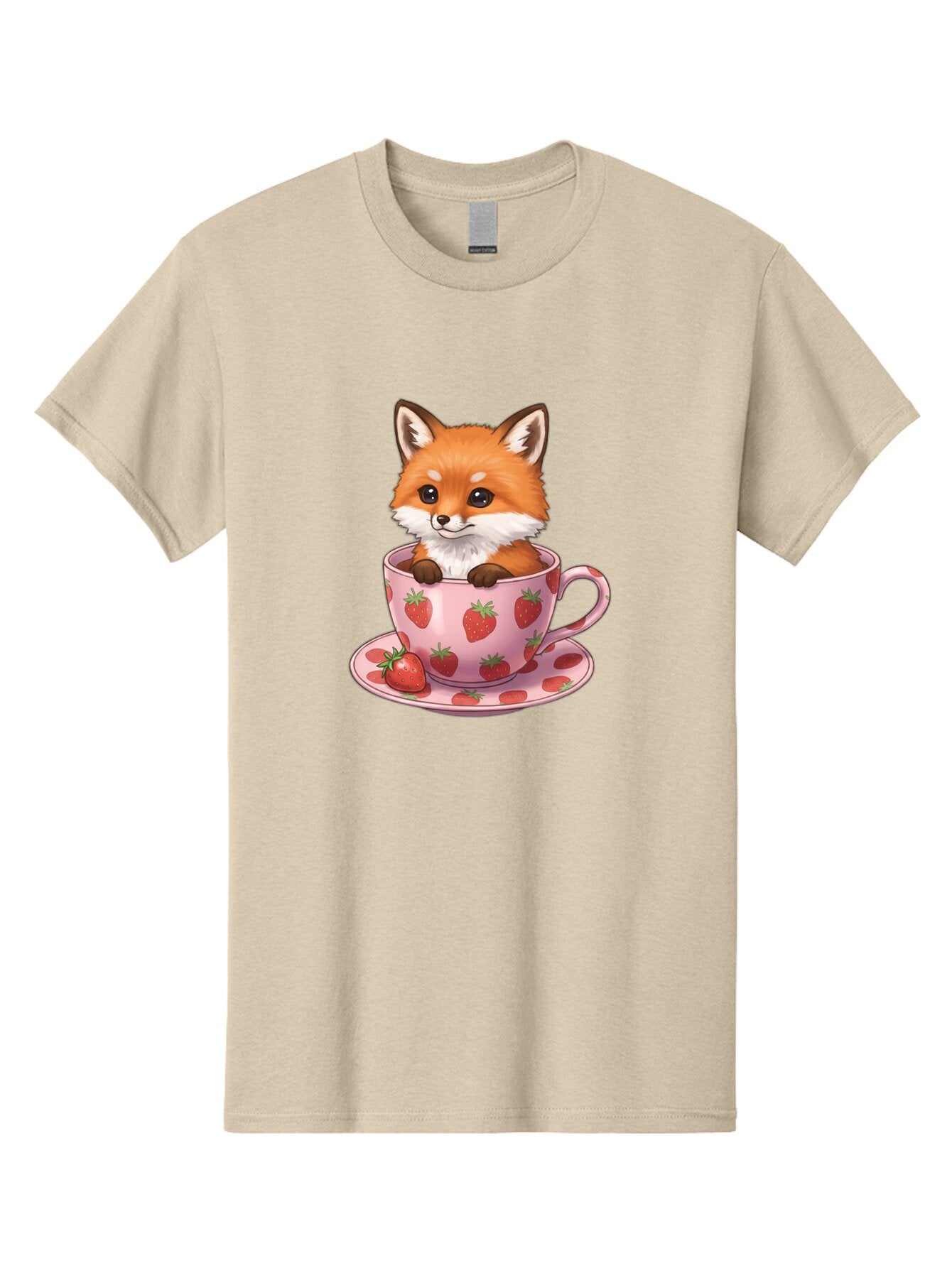 Fox-In-Strawberry-Tea-Cup Men'S Graphic Tee, 100% Cotton, Comfortable Casual Summer Wear, Machine Washable, Vintage Camera, Old Camera, Antique Camera, Black Camera, Classic Photography, Photography Equipment, Nostalgic Device, Film Camera, Baq844 9
