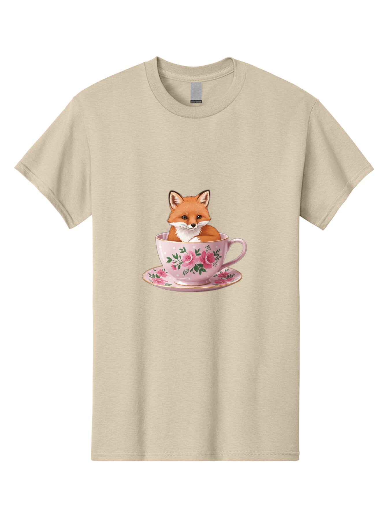 Fox-In-Tea-Cup-1 Men'S Graphic Tee, 100% Cotton, Comfortable Casual Summer Wear, Machine Washable, Vintage Camera, Old Camera, Antique Camera, Black Camera, Classic Photography, Photography Equipment, Nostalgic Device, Film Camera, Camera Art Baq845 5