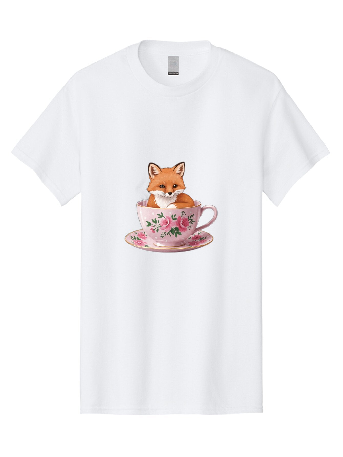 Fox-In-Tea-Cup-1 Men'S Graphic Tee, 100% Cotton, Comfortable Casual Summer Wear, Machine Washable, Vintage Camera, Old Camera, Antique Camera, Black Camera, Classic Photography, Photography Equipment, Nostalgic Device, Film Camera, Camera Art Baq845 15