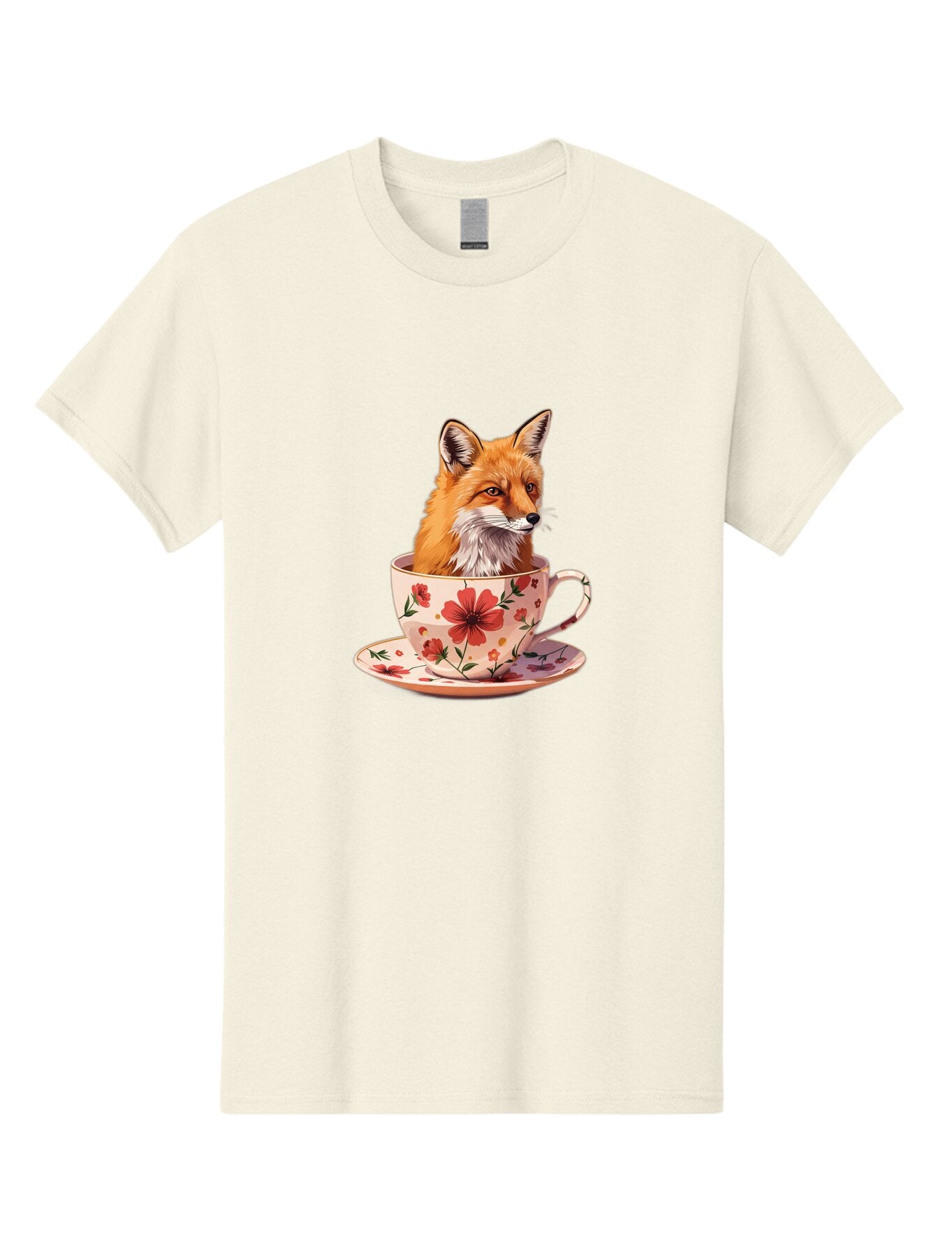 Fox-In-Teacup-1 Men'S Graphic Tee, 100% Cotton, Comfortable Casual Summer Wear, Machine Washable, Vintage Camera, Old Camera, Antique Camera, Black Camera, Classic Photography, Photography Equipment, Nostalgic Device, Film Camera, Camera Art Baq849 8