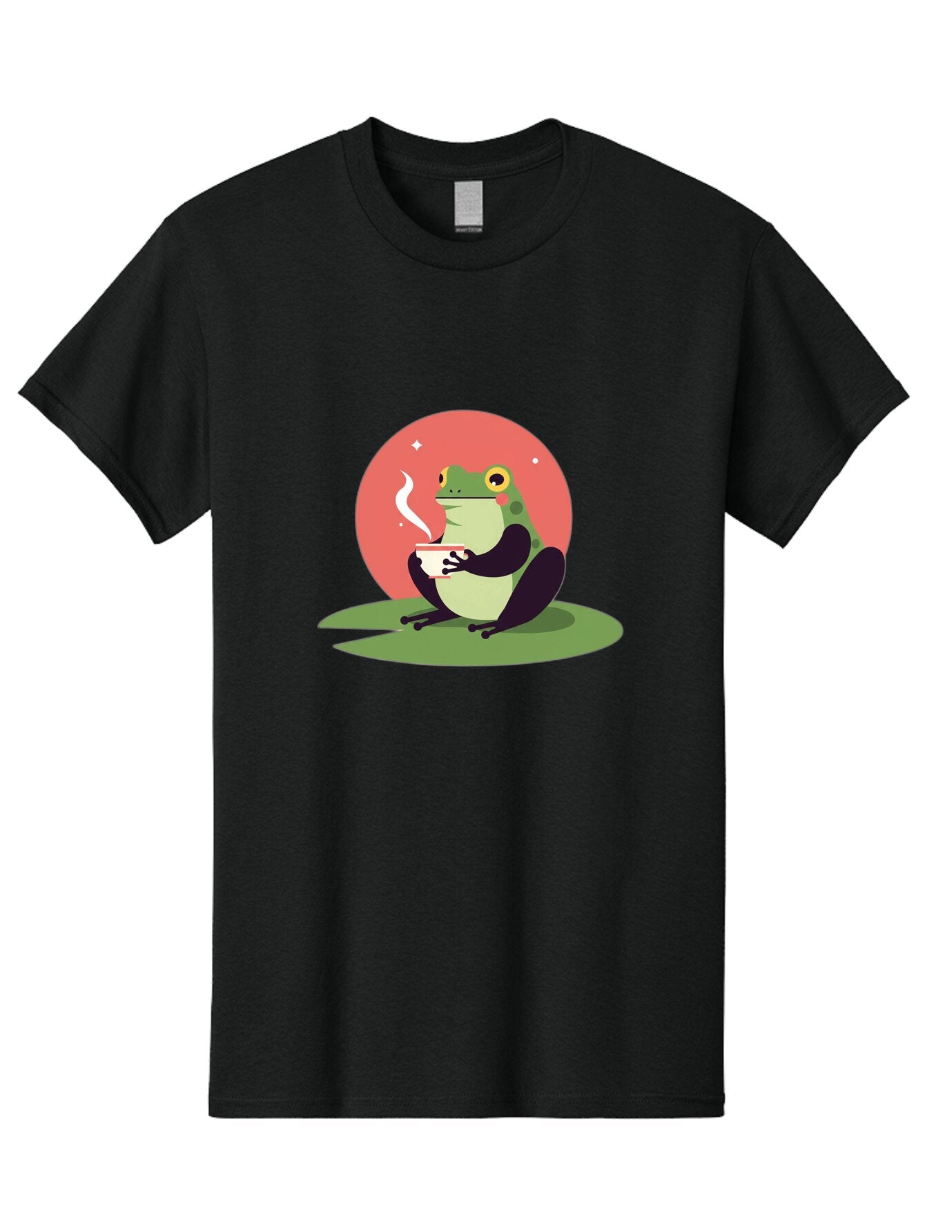 Frog-Drinking-Coffee Men'S Graphic Tee, 100% Cotton, Comfortable Casual Summer Wear, Machine Washable, Vintage Camera, Old Camera, Antique Camera, Black Camera, Classic Photography, Photography Equipment, Nostalgic Device, Film Camera, Baq859 10