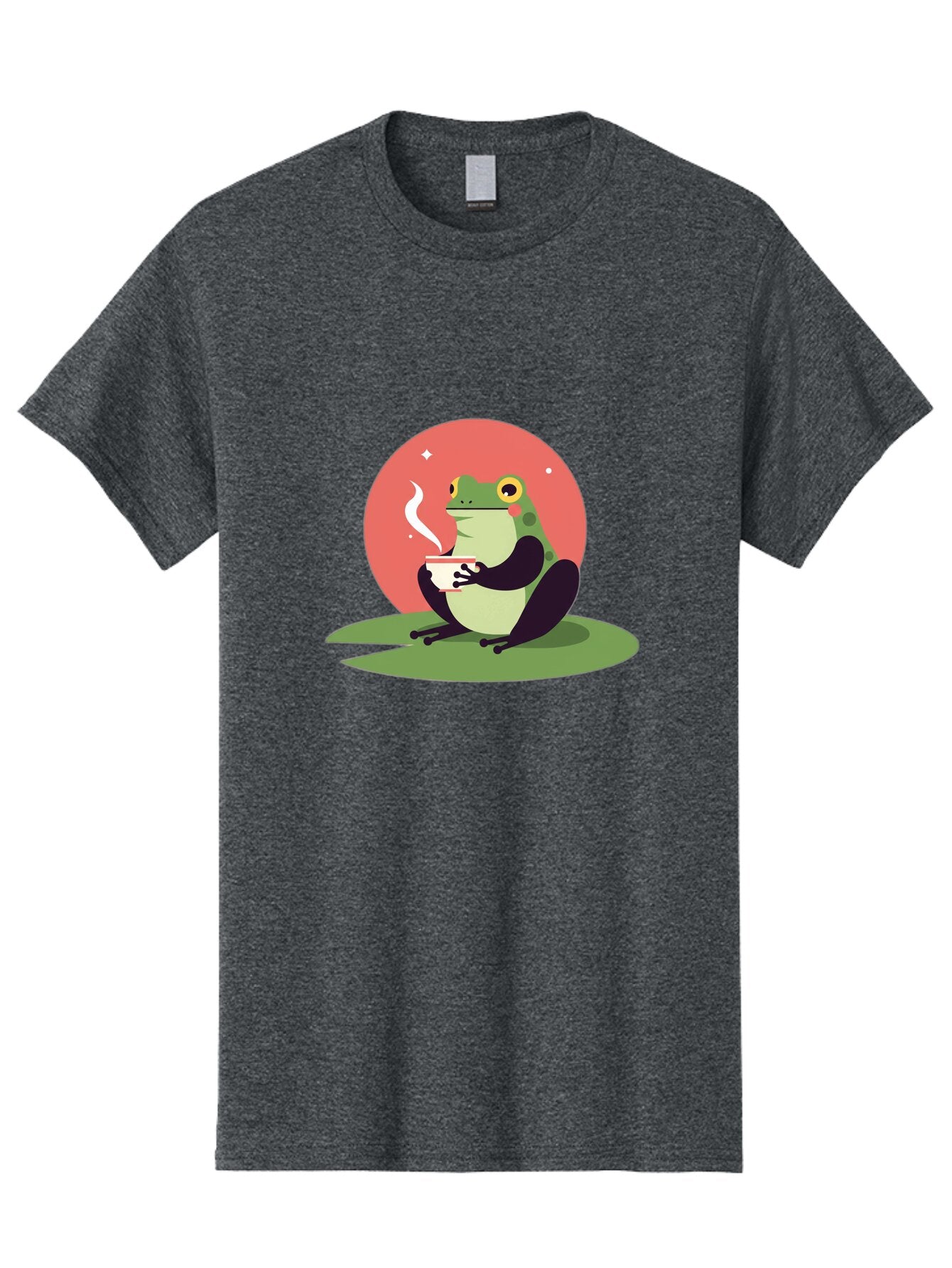 Frog-Drinking-Coffee Men'S Graphic Tee, 100% Cotton, Comfortable Casual Summer Wear, Machine Washable, Vintage Camera, Old Camera, Antique Camera, Black Camera, Classic Photography, Photography Equipment, Nostalgic Device, Film Camera, Baq859 13