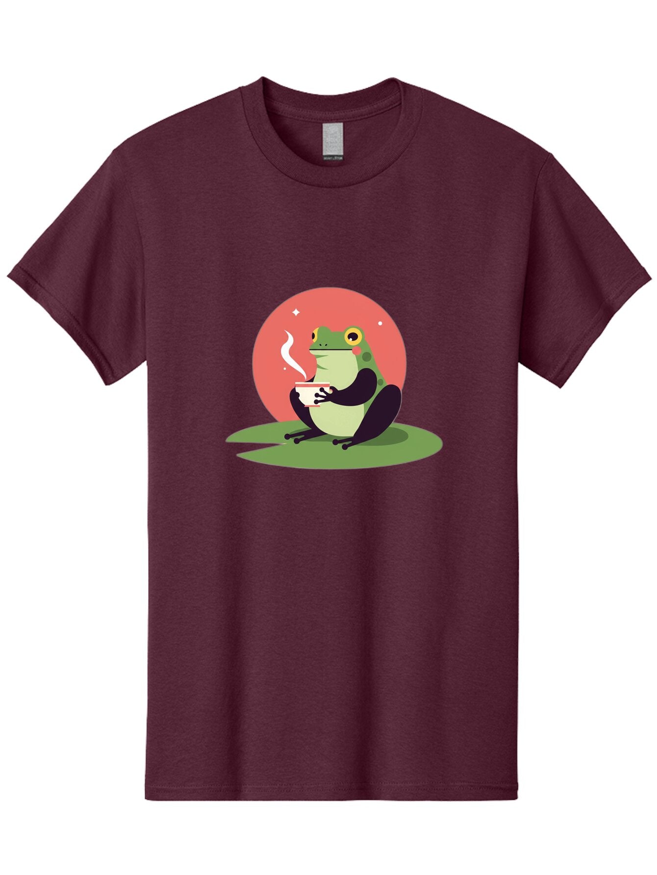 Frog-Drinking-Coffee Men'S Graphic Tee, 100% Cotton, Comfortable Casual Summer Wear, Machine Washable, Vintage Camera, Old Camera, Antique Camera, Black Camera, Classic Photography, Photography Equipment, Nostalgic Device, Film Camera, Baq859 15