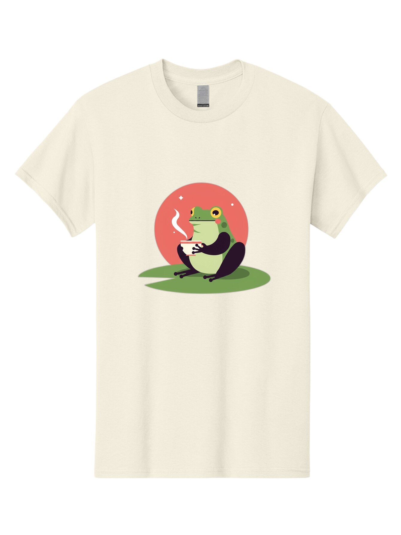 Frog-Drinking-Coffee Men'S Graphic Tee, 100% Cotton, Comfortable Casual Summer Wear, Machine Washable, Vintage Camera, Old Camera, Antique Camera, Black Camera, Classic Photography, Photography Equipment, Nostalgic Device, Film Camera, Baq859 9