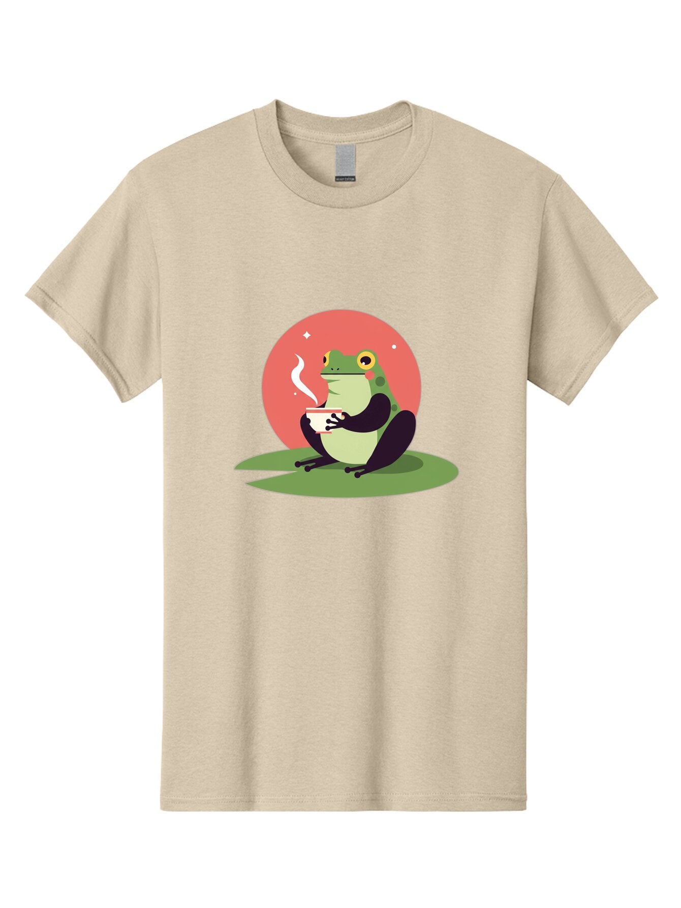 Frog-Drinking-Coffee Men'S Graphic Tee, 100% Cotton, Comfortable Casual Summer Wear, Machine Washable, Vintage Camera, Old Camera, Antique Camera, Black Camera, Classic Photography, Photography Equipment, Nostalgic Device, Film Camera, Baq859 4