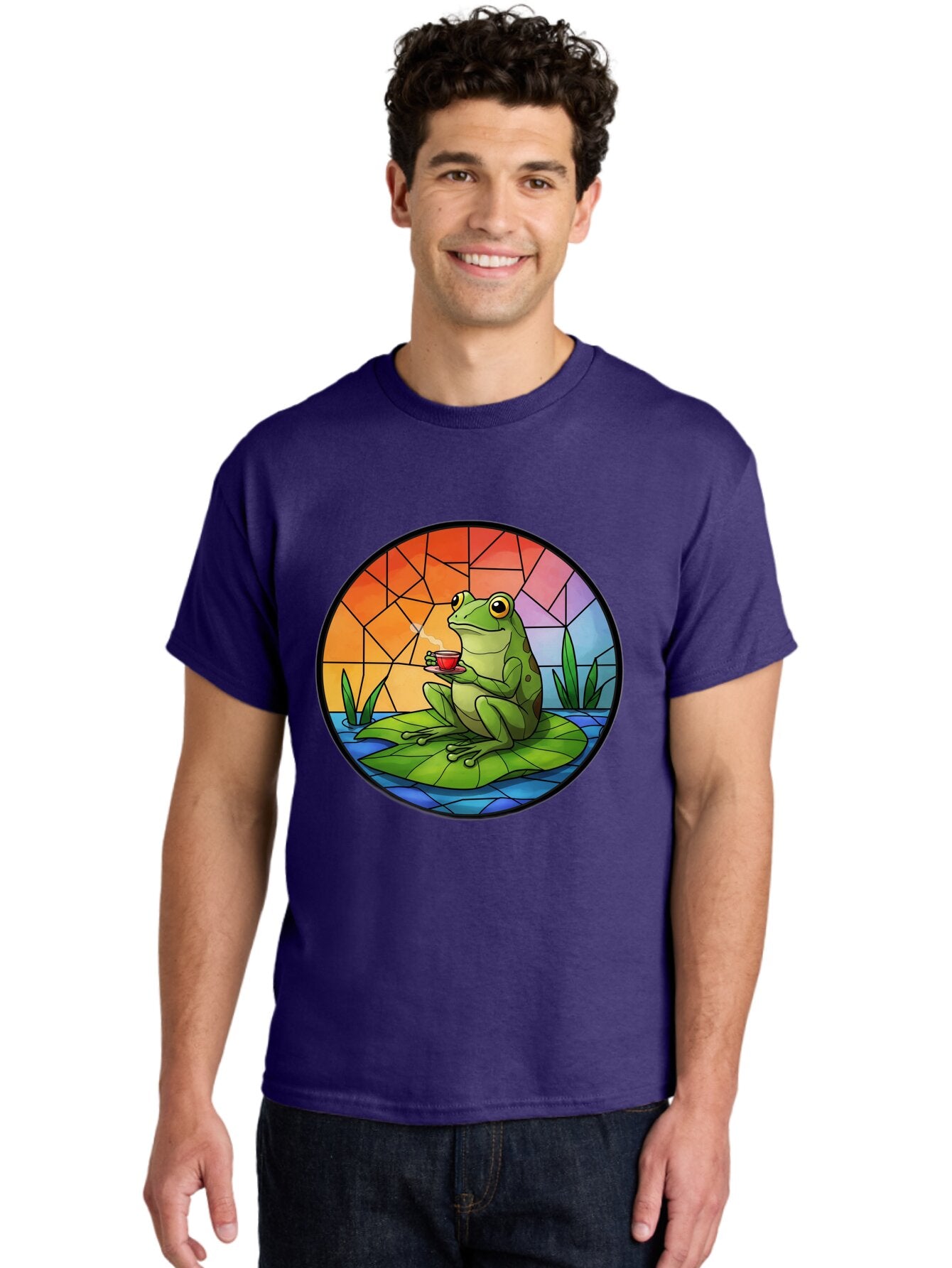 Frog-Sitting-On-A-Leaf-Drinking-Coffee Men'S Graphic Tee, 100% Cotton, Comfortable Casual Summer Wear, Machine Washable, Vintage Camera, Old Camera, Antique Camera, Black Camera, Classic Photography, Photography Equipment, Nostalgic Device, Baq862 29