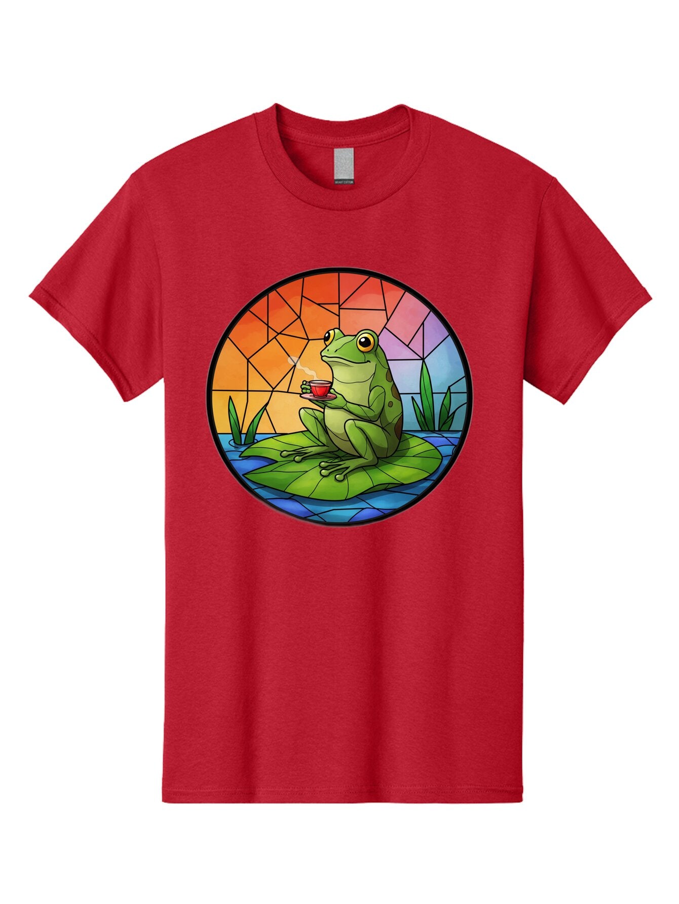 Frog-Sitting-On-A-Leaf-Drinking-Coffee Men'S Graphic Tee, 100% Cotton, Comfortable Casual Summer Wear, Machine Washable, Vintage Camera, Old Camera, Antique Camera, Black Camera, Classic Photography, Photography Equipment, Nostalgic Device, Baq862 8