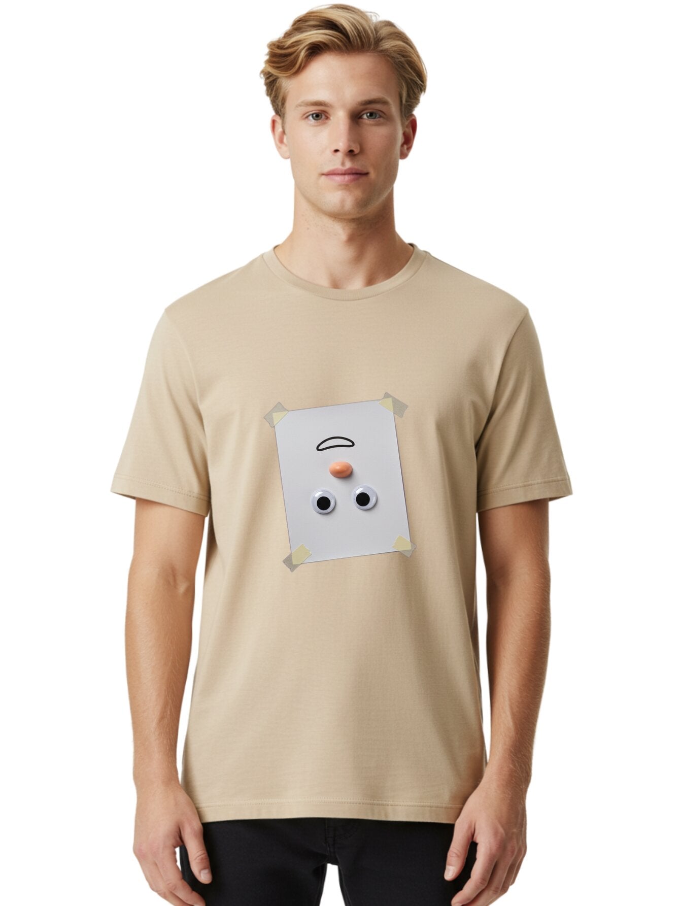 Frowning-Face Men'S Graphic Tee, 100% Cotton, Comfortable Casual Summer Wear, Machine Washable, Vintage Camera, Old Camera, Antique Camera, Black Camera, Classic Photography, Photography Equipment, Nostalgic Device, Film Camera, Camera Art Baq864 30