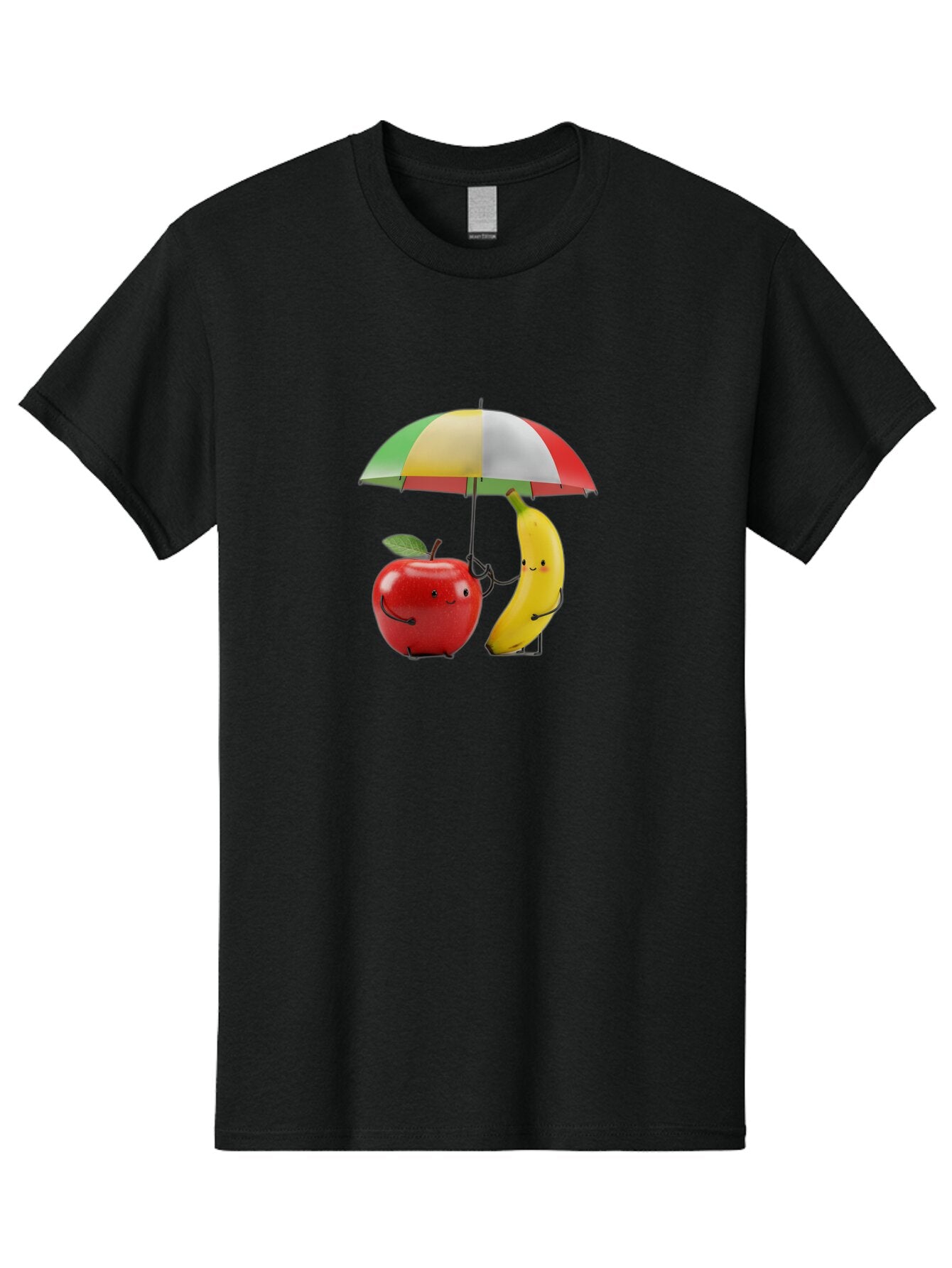 Fruit-Friends-Umbrella Men'S Graphic Tee, 100% Cotton, Comfortable Casual Summer Wear, Machine Washable, Vintage Camera, Old Camera, Antique Camera, Black Camera, Classic Photography, Photography Equipment, Nostalgic Device, Film Camera, Baq865 4