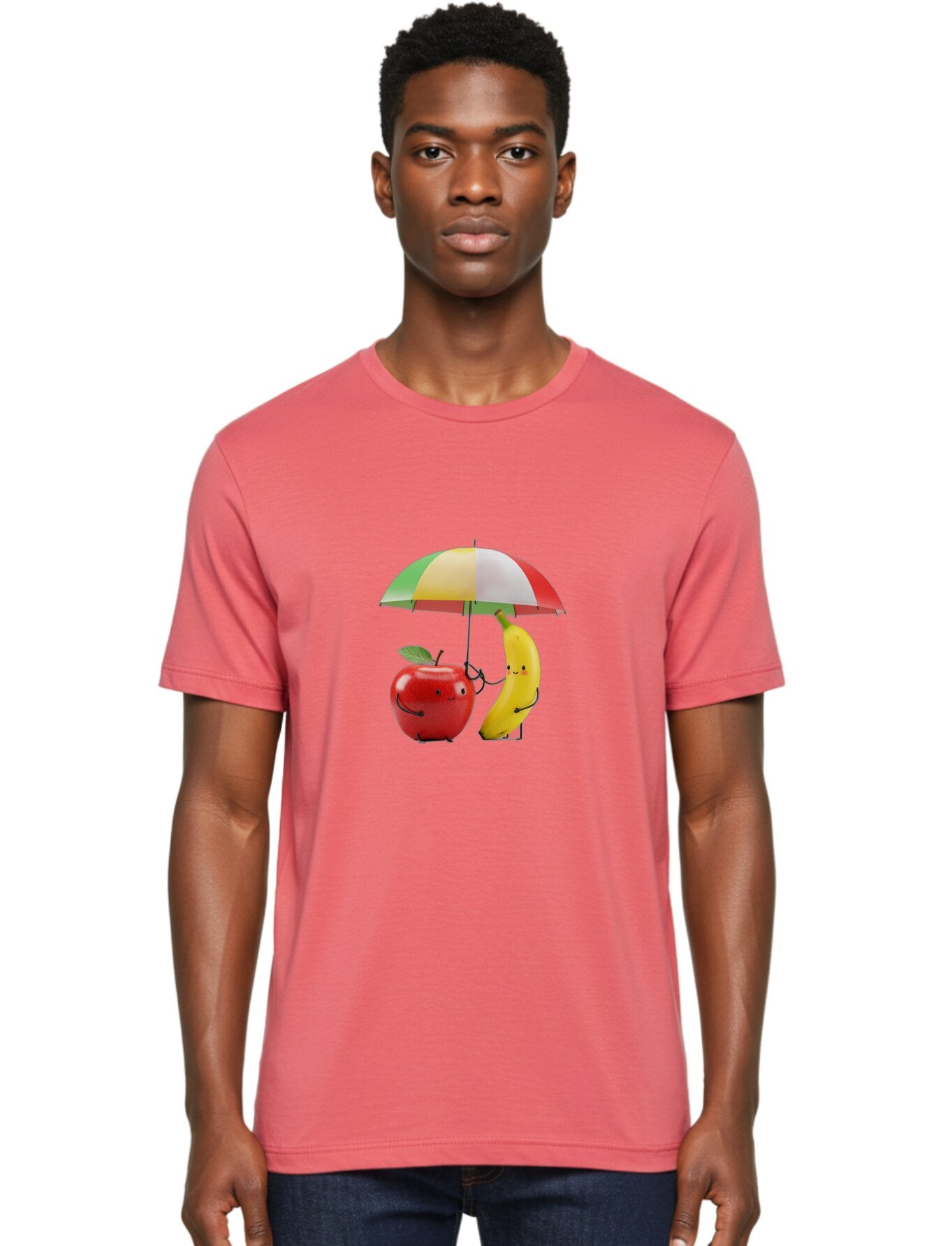 Fruit-Friends-Umbrella Men'S Graphic Tee, 100% Cotton, Comfortable Casual Summer Wear, Machine Washable, Vintage Camera, Old Camera, Antique Camera, Black Camera, Classic Photography, Photography Equipment, Nostalgic Device, Film Camera, Baq865 24