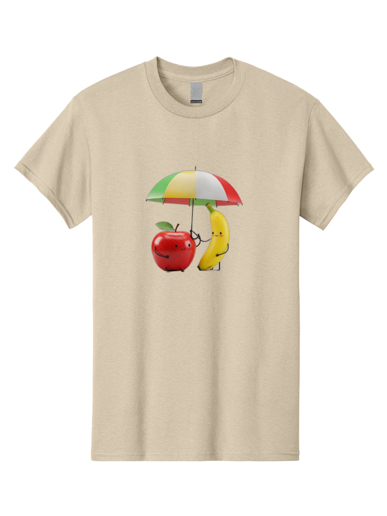 Fruit-Friends-Umbrella Men'S Graphic Tee, 100% Cotton, Comfortable Casual Summer Wear, Machine Washable, Vintage Camera, Old Camera, Antique Camera, Black Camera, Classic Photography, Photography Equipment, Nostalgic Device, Film Camera, Baq865 1