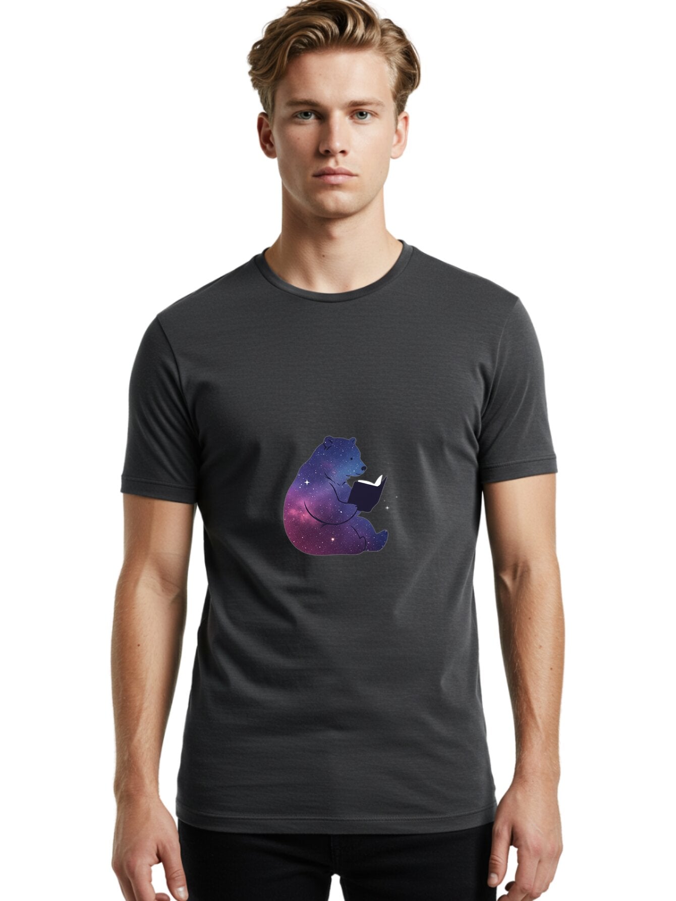 Galaxy-Bear Men'S Graphic Tee, 100% Cotton, Comfortable Casual Summer Wear, Machine Washable, Vintage Camera, Old Camera, Antique Camera, Black Camera, Classic Photography, Photography Equipment, Nostalgic Device, Film Camera, Camera Art Baq868 16