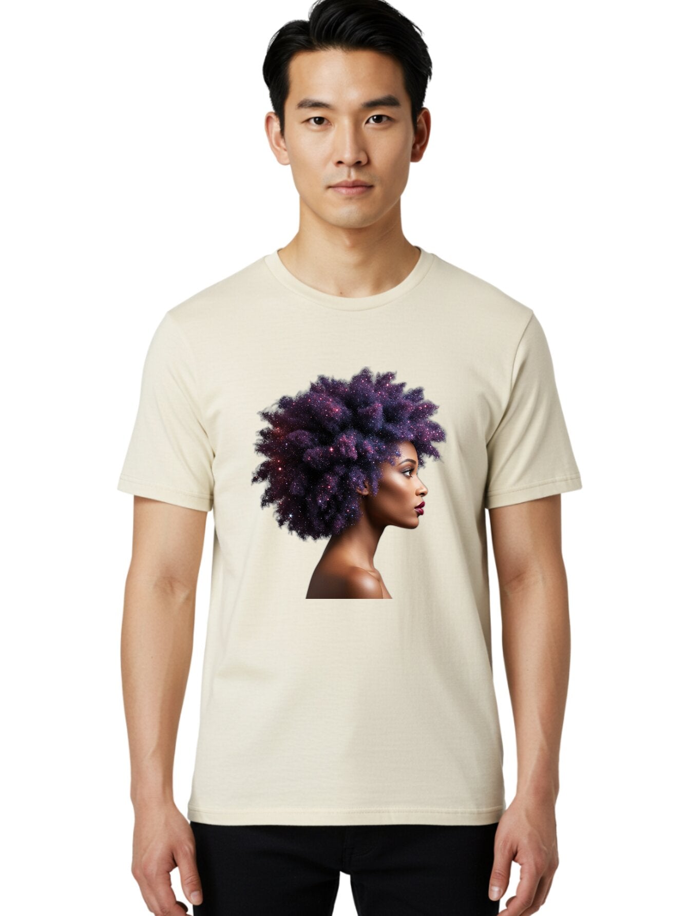 Galaxy-Hair Men'S Graphic Tee, 100% Cotton, Comfortable Casual Summer Wear, Machine Washable, Vintage Camera, Old Camera, Antique Camera, Black Camera, Classic Photography, Photography Equipment, Nostalgic Device, Film Camera, Camera Art Baq871 16