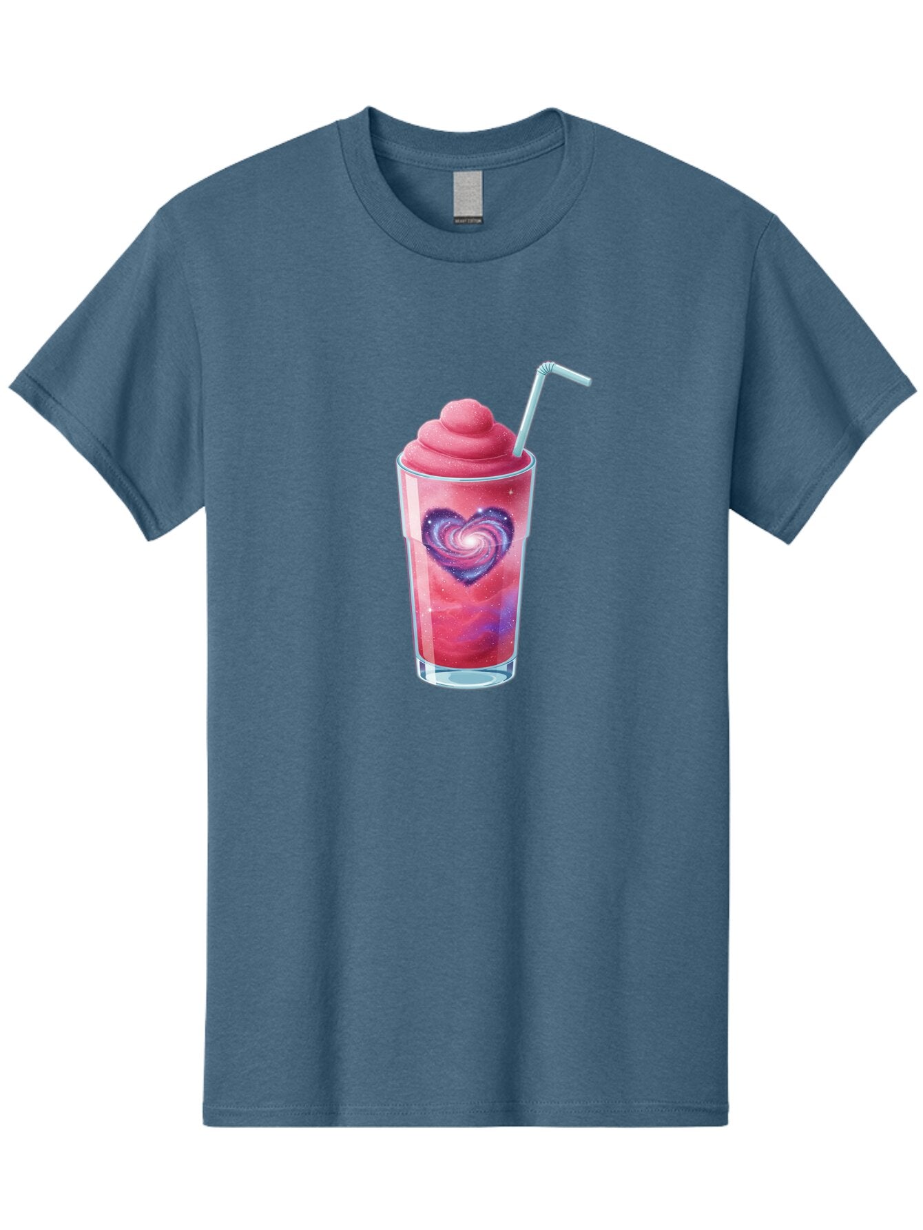 Galaxy-Milkshake-1 Men'S Graphic Tee, 100% Cotton, Comfortable Casual Summer Wear, Machine Washable, Vintage Camera, Old Camera, Antique Camera, Black Camera, Classic Photography, Photography Equipment, Nostalgic Device, Film Camera, Baq874 2