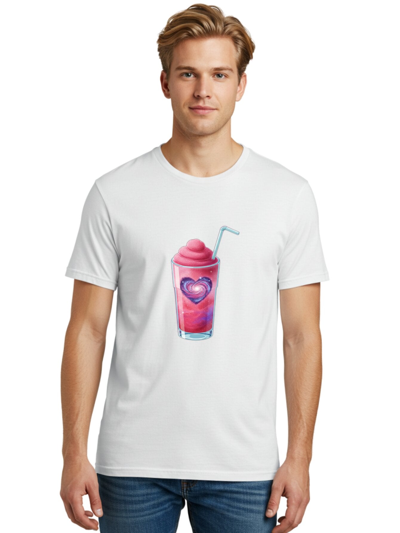 Galaxy-Milkshake-1 Men'S Graphic Tee, 100% Cotton, Comfortable Casual Summer Wear, Machine Washable, Vintage Camera, Old Camera, Antique Camera, Black Camera, Classic Photography, Photography Equipment, Nostalgic Device, Film Camera, Baq874 22