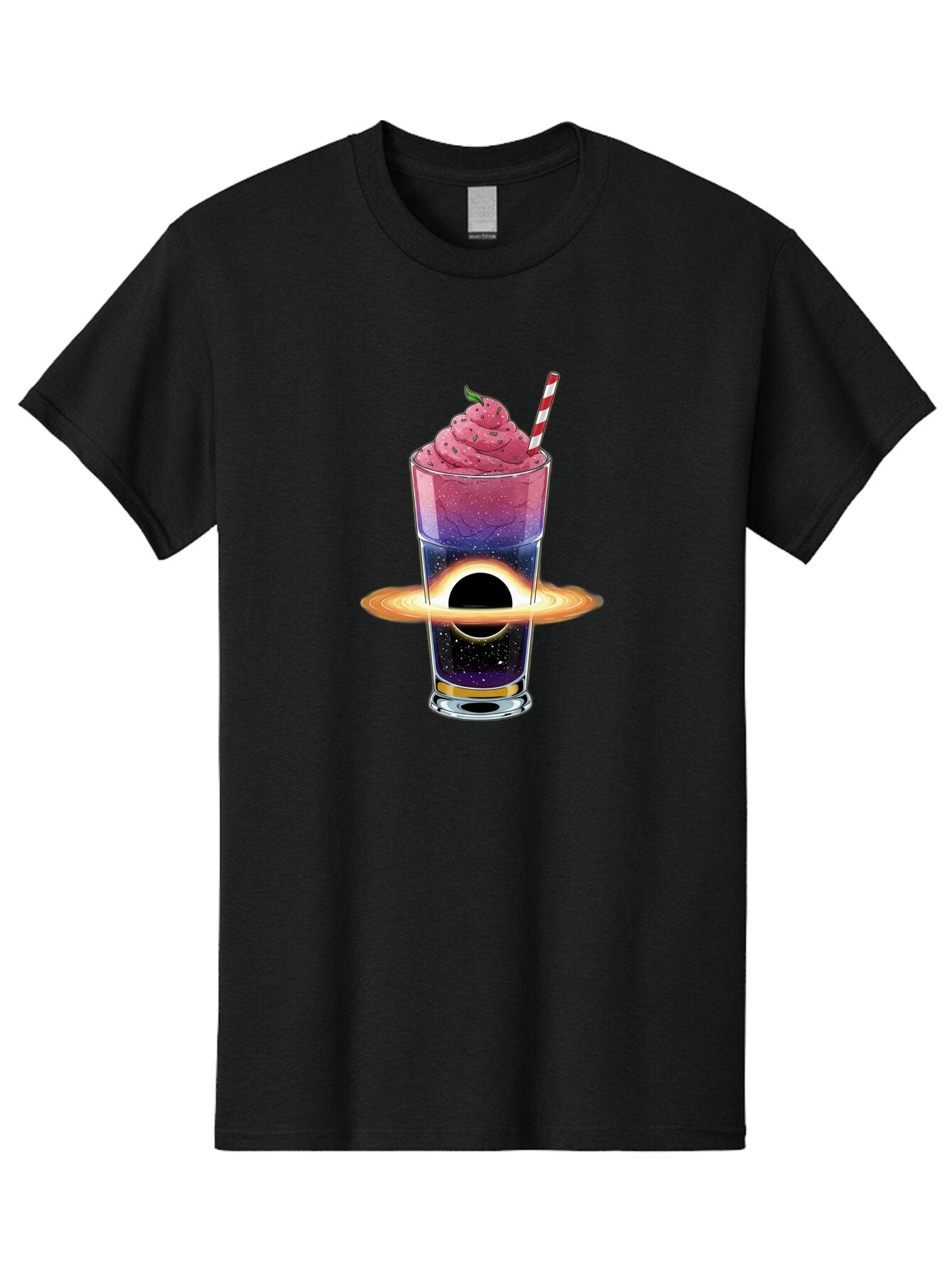 Galaxy-Milkshake Men'S Graphic Tee, 100% Cotton, Comfortable Casual Summer Wear, Machine Washable, Vintage Camera, Old Camera, Antique Camera, Black Camera, Classic Photography, Photography Equipment, Nostalgic Device, Film Camera, Camera Art Baq875 7