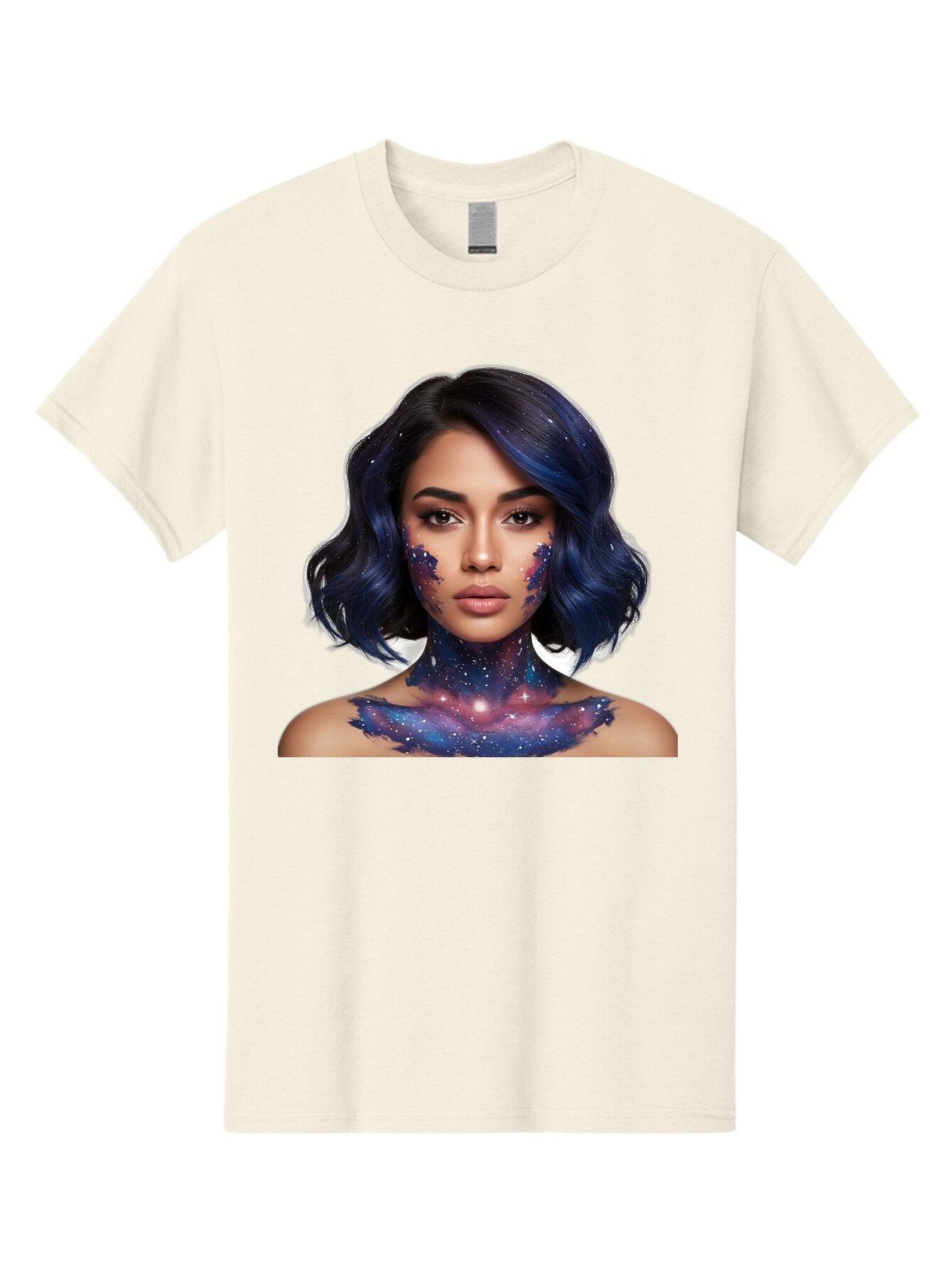 Galaxy-Woman-Portrait Men'S Graphic Tee, 100% Cotton, Comfortable Casual Summer Wear, Machine Washable, Vintage Camera, Old Camera, Antique Camera, Black Camera, Classic Photography, Photography Equipment, Nostalgic Device, Film Camera, Baq879 14
