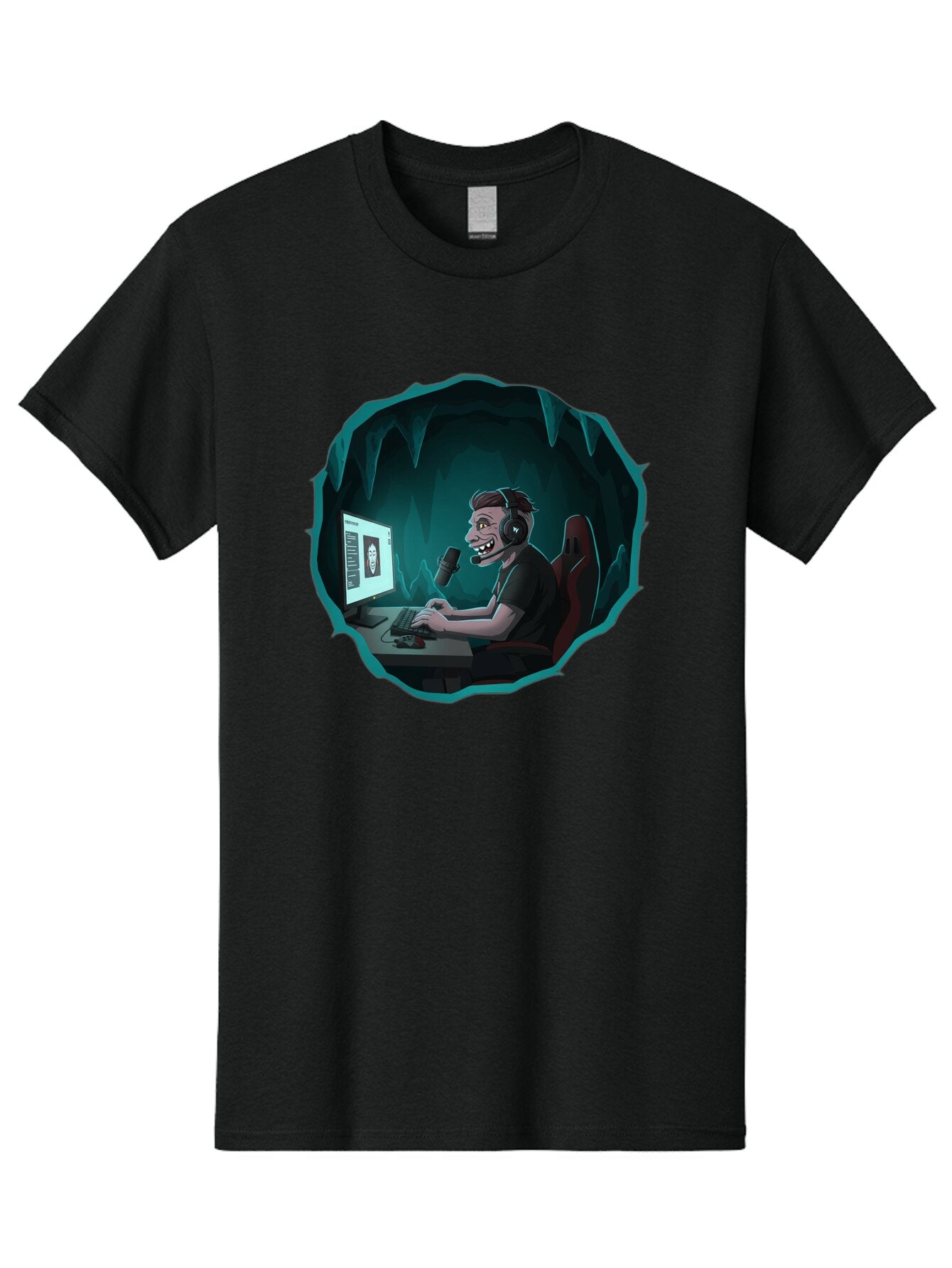 Gamer-Streamer Men'S Graphic Tee, 100% Cotton, Comfortable Casual Summer Wear, Machine Washable, Vintage Camera, Old Camera, Antique Camera, Black Camera, Classic Photography, Photography Equipment, Nostalgic Device, Film Camera, Camera Art Baq880 8