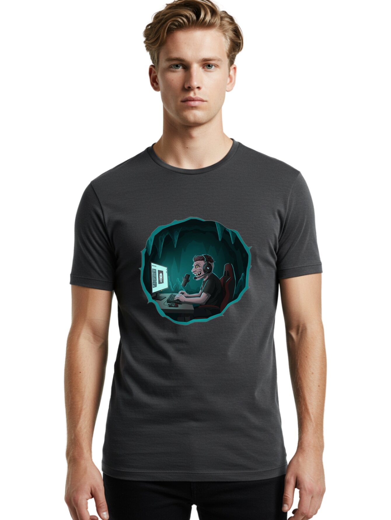 Gamer-Streamer Men'S Graphic Tee, 100% Cotton, Comfortable Casual Summer Wear, Machine Washable, Vintage Camera, Old Camera, Antique Camera, Black Camera, Classic Photography, Photography Equipment, Nostalgic Device, Film Camera, Camera Art Baq880 27