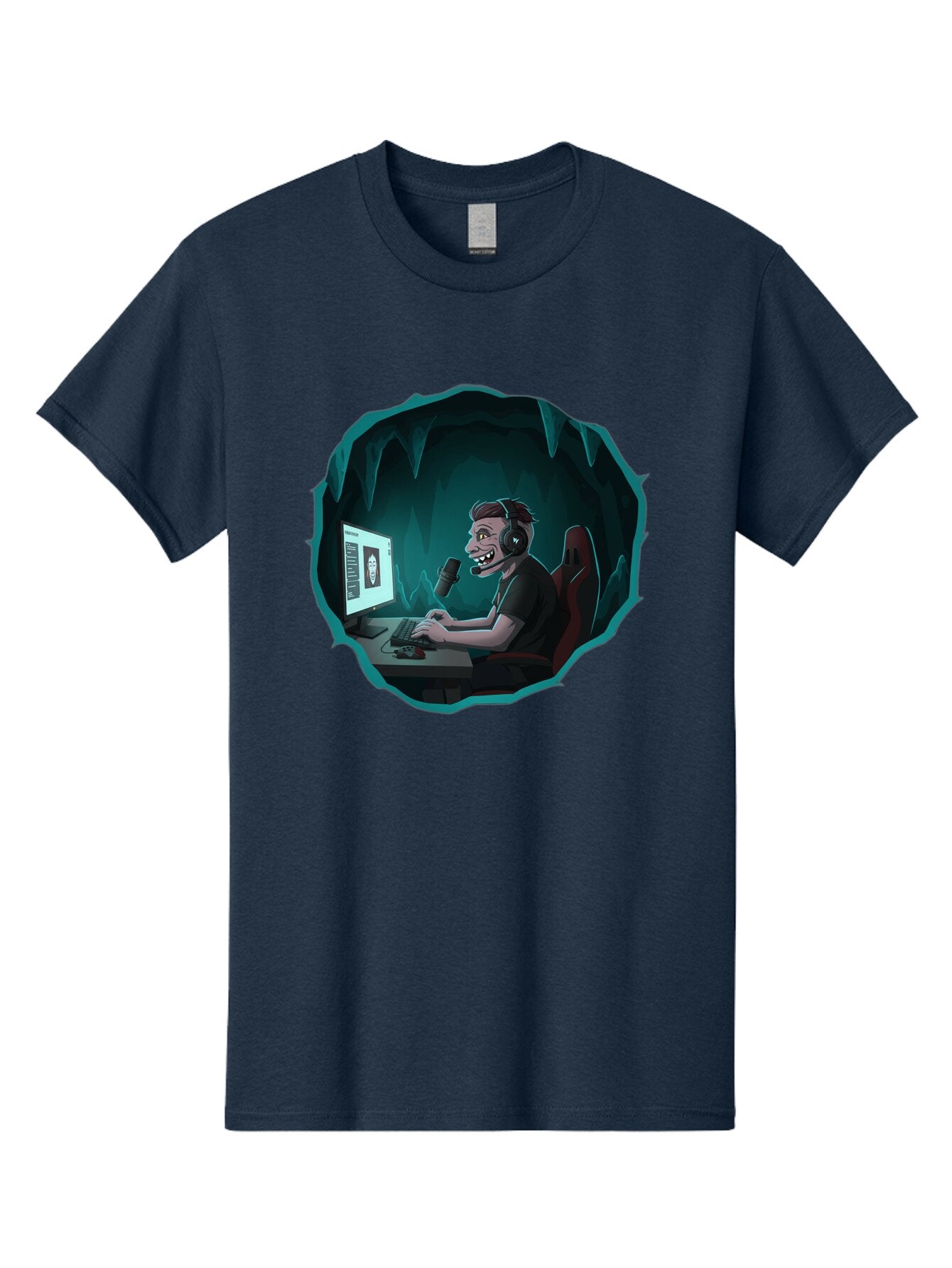 Gamer-Streamer Men'S Graphic Tee, 100% Cotton, Comfortable Casual Summer Wear, Machine Washable, Vintage Camera, Old Camera, Antique Camera, Black Camera, Classic Photography, Photography Equipment, Nostalgic Device, Film Camera, Camera Art Baq880 2