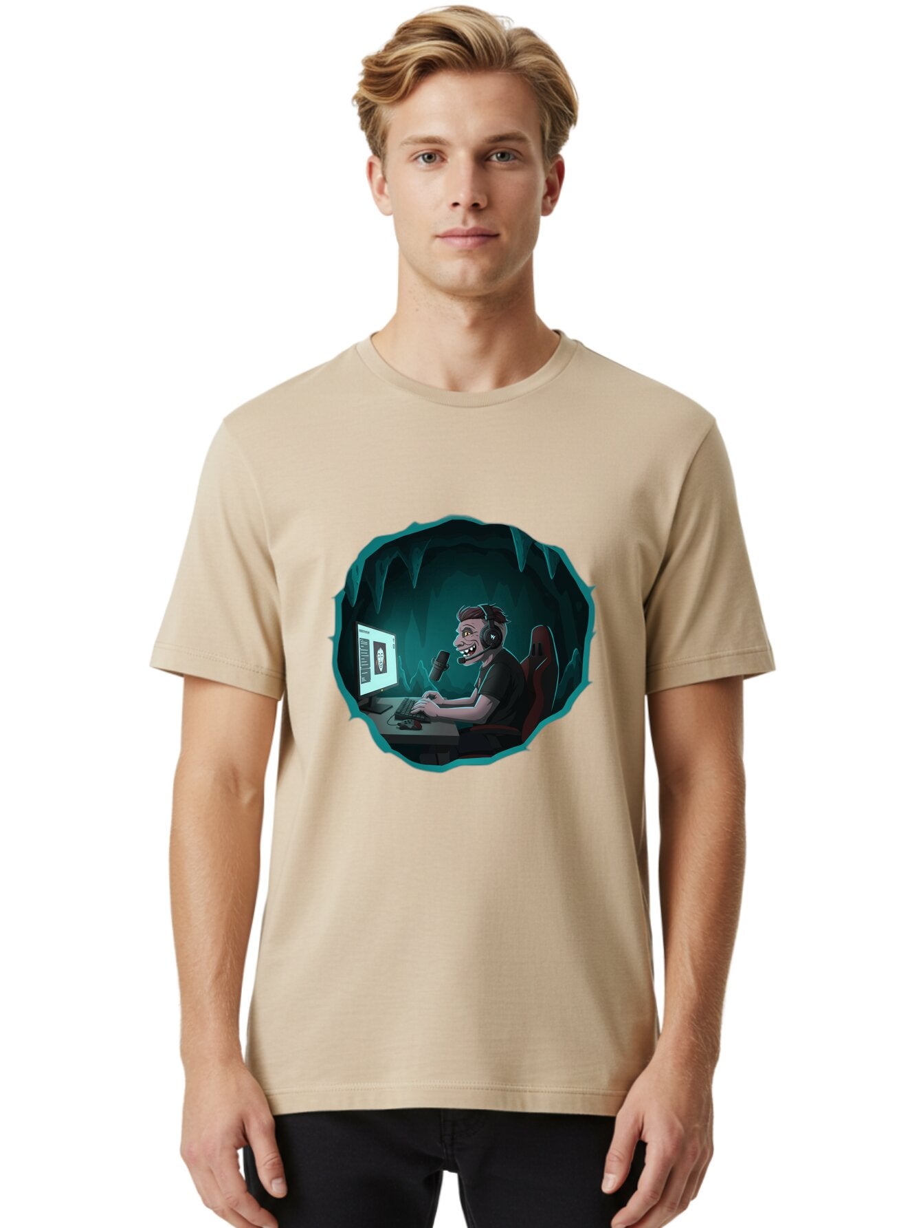 Gamer-Streamer Men'S Graphic Tee, 100% Cotton, Comfortable Casual Summer Wear, Machine Washable, Vintage Camera, Old Camera, Antique Camera, Black Camera, Classic Photography, Photography Equipment, Nostalgic Device, Film Camera, Camera Art Baq880 22