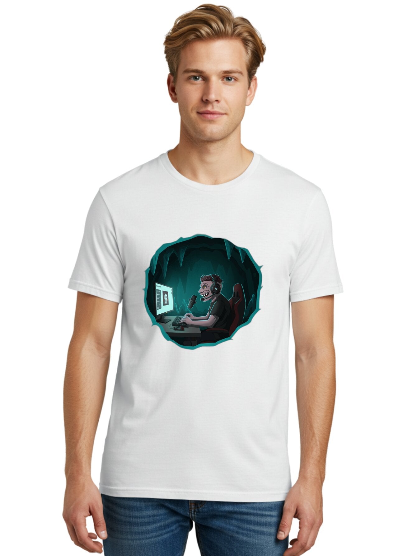 Gamer-Streamer Men'S Graphic Tee, 100% Cotton, Comfortable Casual Summer Wear, Machine Washable, Vintage Camera, Old Camera, Antique Camera, Black Camera, Classic Photography, Photography Equipment, Nostalgic Device, Film Camera, Camera Art Baq880 20