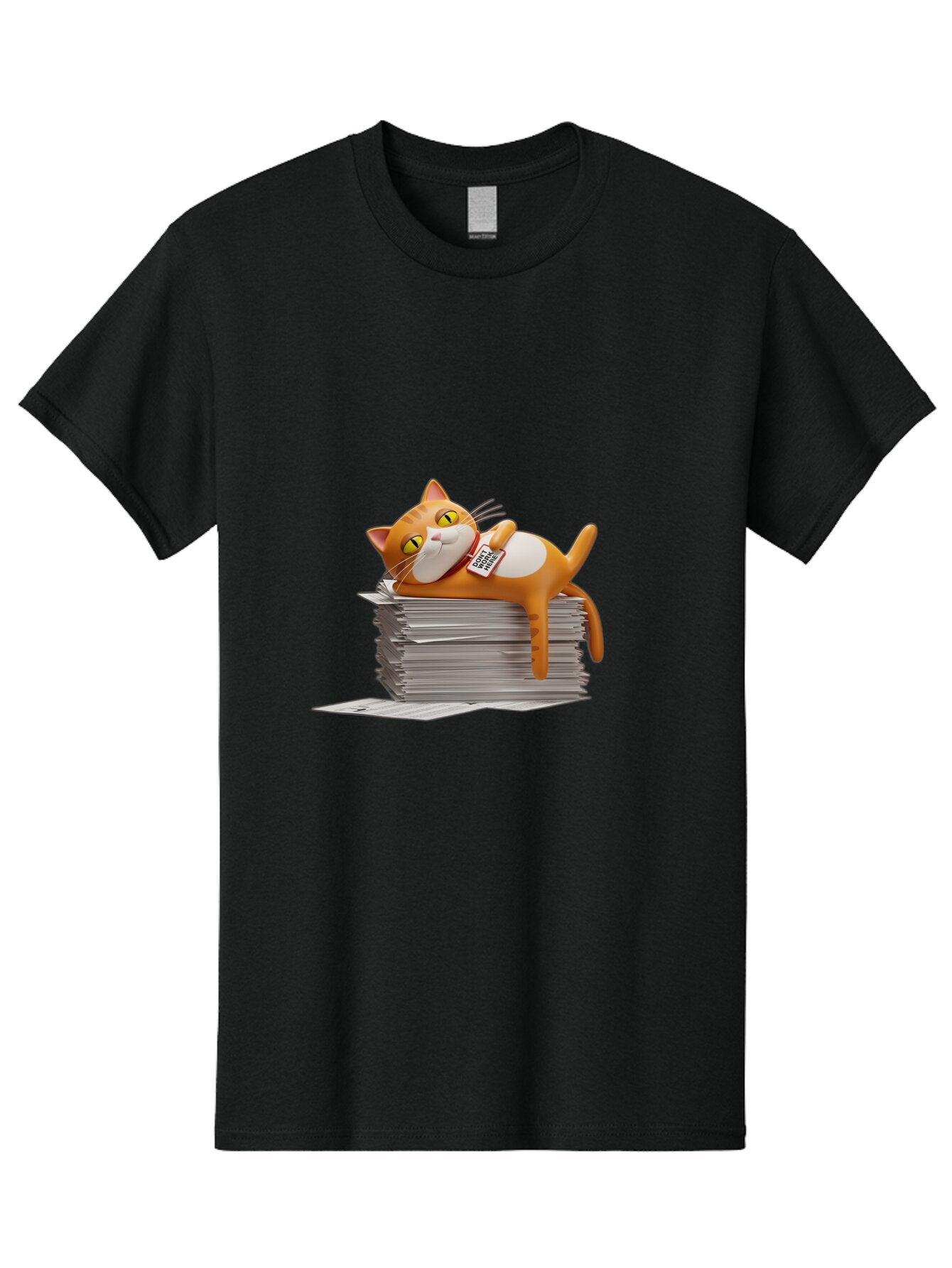 Garfield-On-Top-Of-Newspaper-Stack Men'S Graphic Tee, 100% Cotton, Comfortable Casual Summer Wear, Machine Washable, Vintage Camera, Old Camera, Antique Camera, Black Camera, Classic Photography, Photography Equipment, Nostalgic Device, Baq881 15