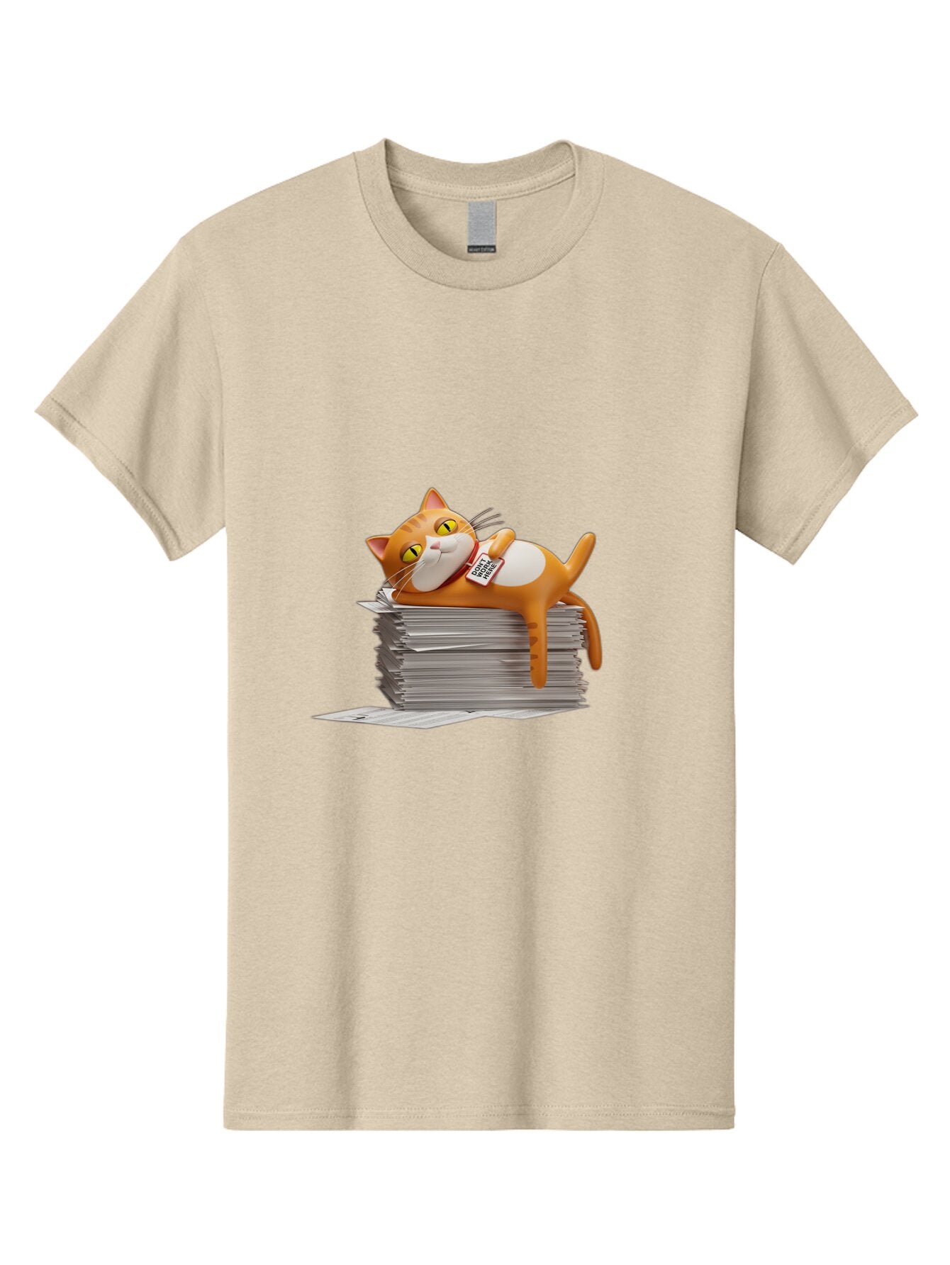 Garfield-On-Top-Of-Newspaper-Stack Men'S Graphic Tee, 100% Cotton, Comfortable Casual Summer Wear, Machine Washable, Vintage Camera, Old Camera, Antique Camera, Black Camera, Classic Photography, Photography Equipment, Nostalgic Device, Baq881 11