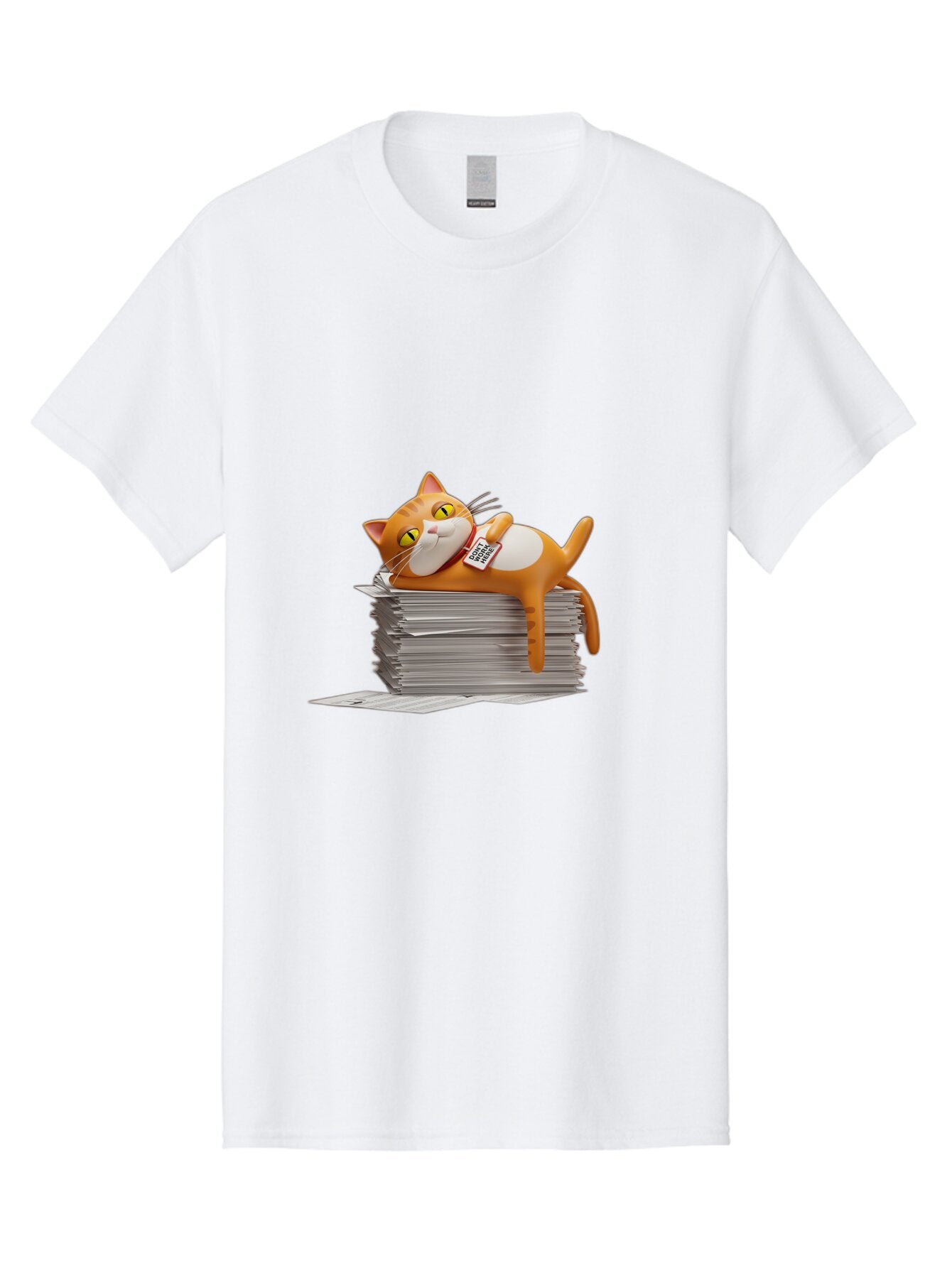 Garfield-On-Top-Of-Newspaper-Stack Men'S Graphic Tee, 100% Cotton, Comfortable Casual Summer Wear, Machine Washable, Vintage Camera, Old Camera, Antique Camera, Black Camera, Classic Photography, Photography Equipment, Nostalgic Device, Baq881 9