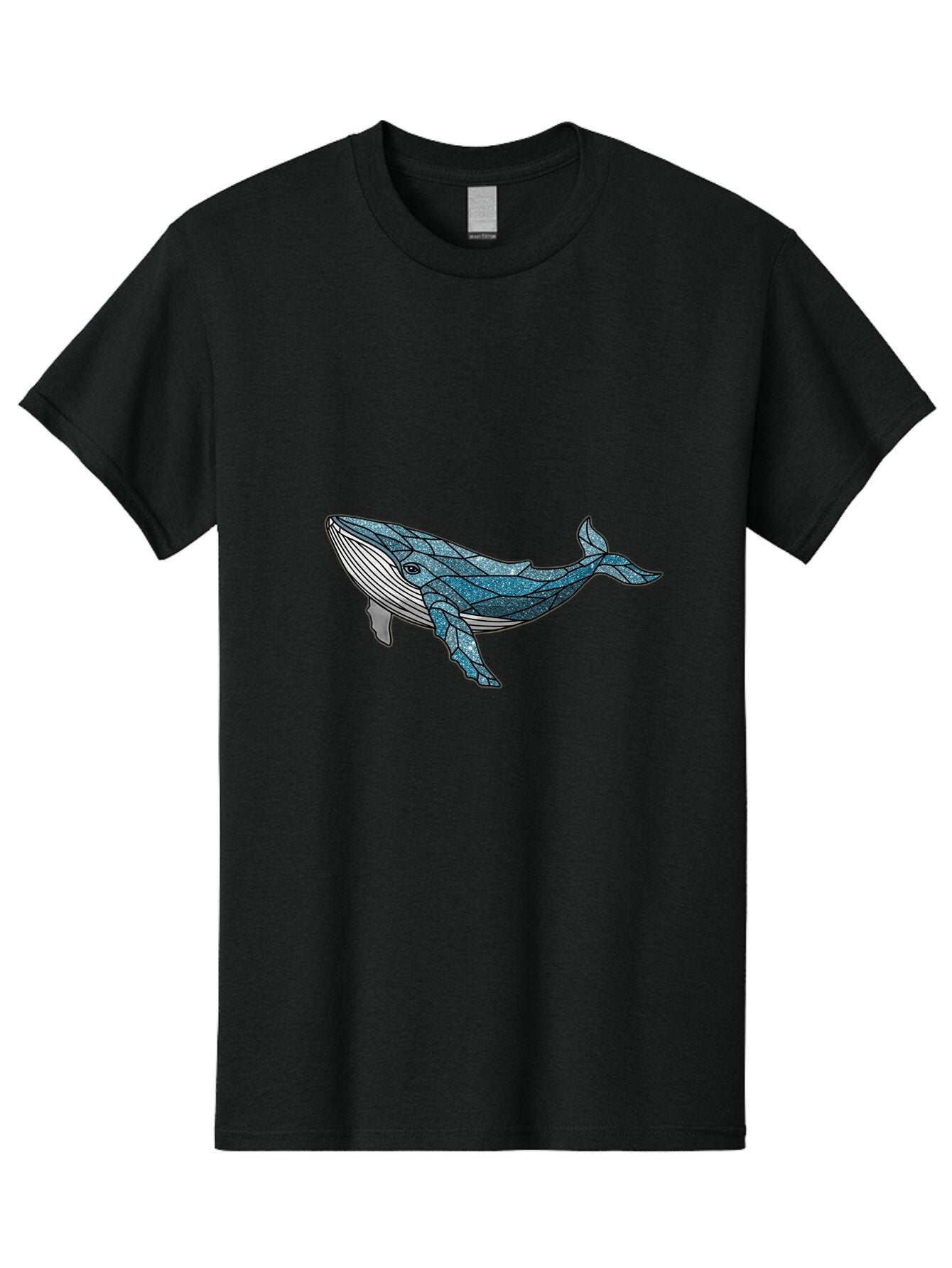 Geometric-Humpback-Whale Men'S Graphic Tee, 100% Cotton, Comfortable Casual Summer Wear, Machine Washable, Vintage Camera, Old Camera, Antique Camera, Black Camera, Classic Photography, Photography Equipment, Nostalgic Device, Film Camera, Baq883 3