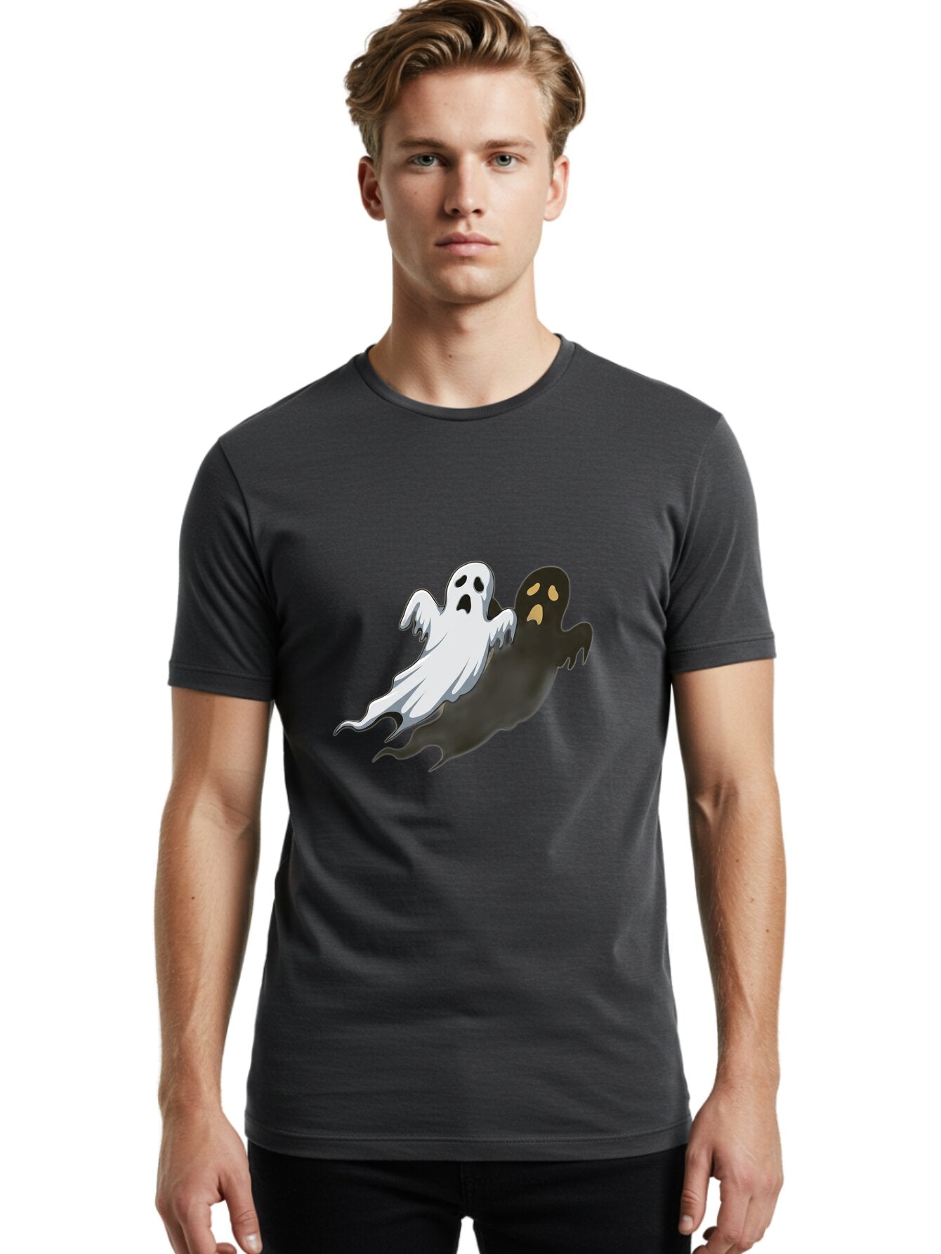 Ghost-And-Shadow Men'S Graphic Tee, 100% Cotton, Comfortable Casual Summer Wear, Machine Washable, Vintage Camera, Old Camera, Antique Camera, Black Camera, Classic Photography, Photography Equipment, Nostalgic Device, Film Camera, Camera Art Baq884 19