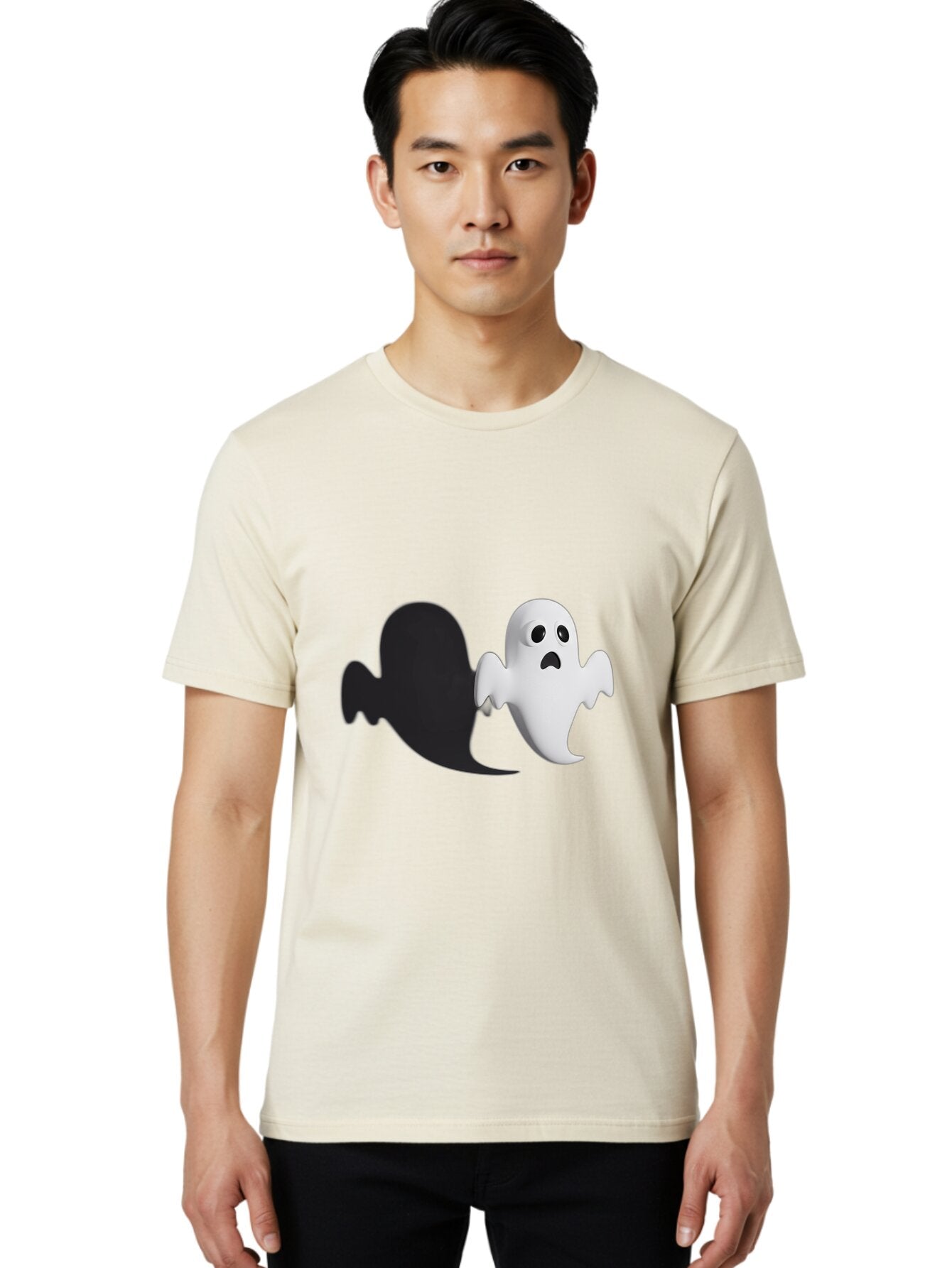 Ghost-Character Men'S Graphic Tee, 100% Cotton, Comfortable Casual Summer Wear, Machine Washable, Vintage Camera, Old Camera, Antique Camera, Black Camera, Classic Photography, Photography Equipment, Nostalgic Device, Film Camera, Camera Art Baq885 18
