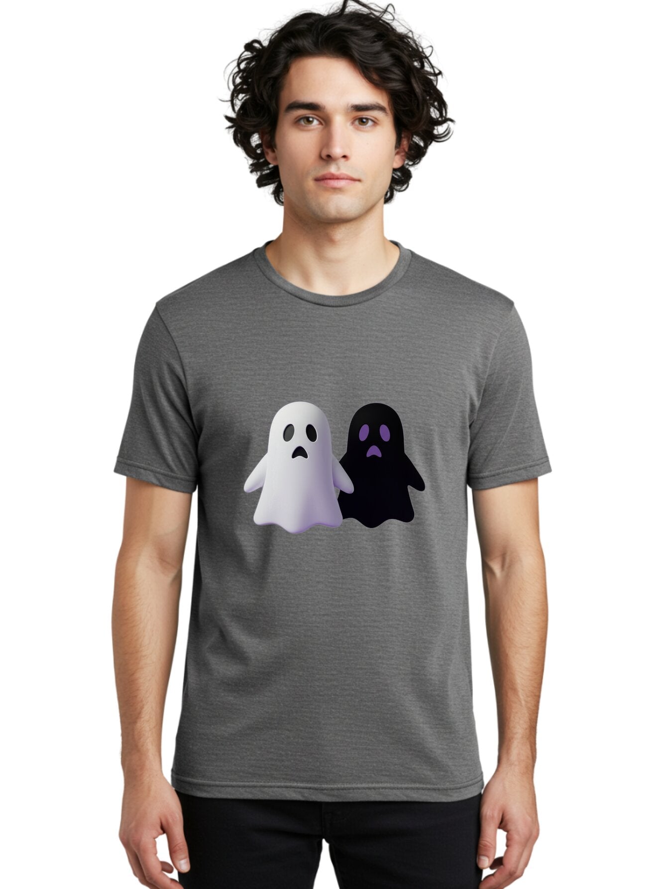 Ghost-Duo Men'S Graphic Tee, 100% Cotton, Comfortable Casual Summer Wear, Machine Washable, Vintage Camera, Old Camera, Antique Camera, Black Camera, Classic Photography, Photography Equipment, Nostalgic Device, Film Camera, Camera Art Baq886 22