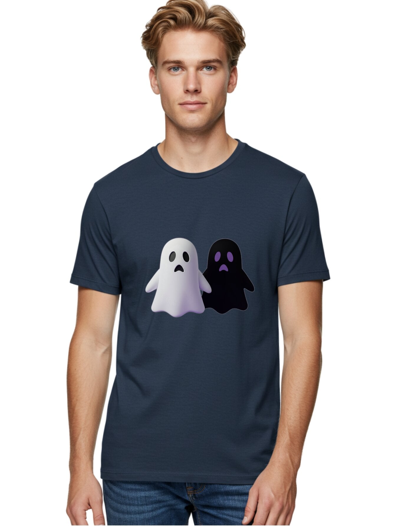 Ghost-Duo Men'S Graphic Tee, 100% Cotton, Comfortable Casual Summer Wear, Machine Washable, Vintage Camera, Old Camera, Antique Camera, Black Camera, Classic Photography, Photography Equipment, Nostalgic Device, Film Camera, Camera Art Baq886 12
