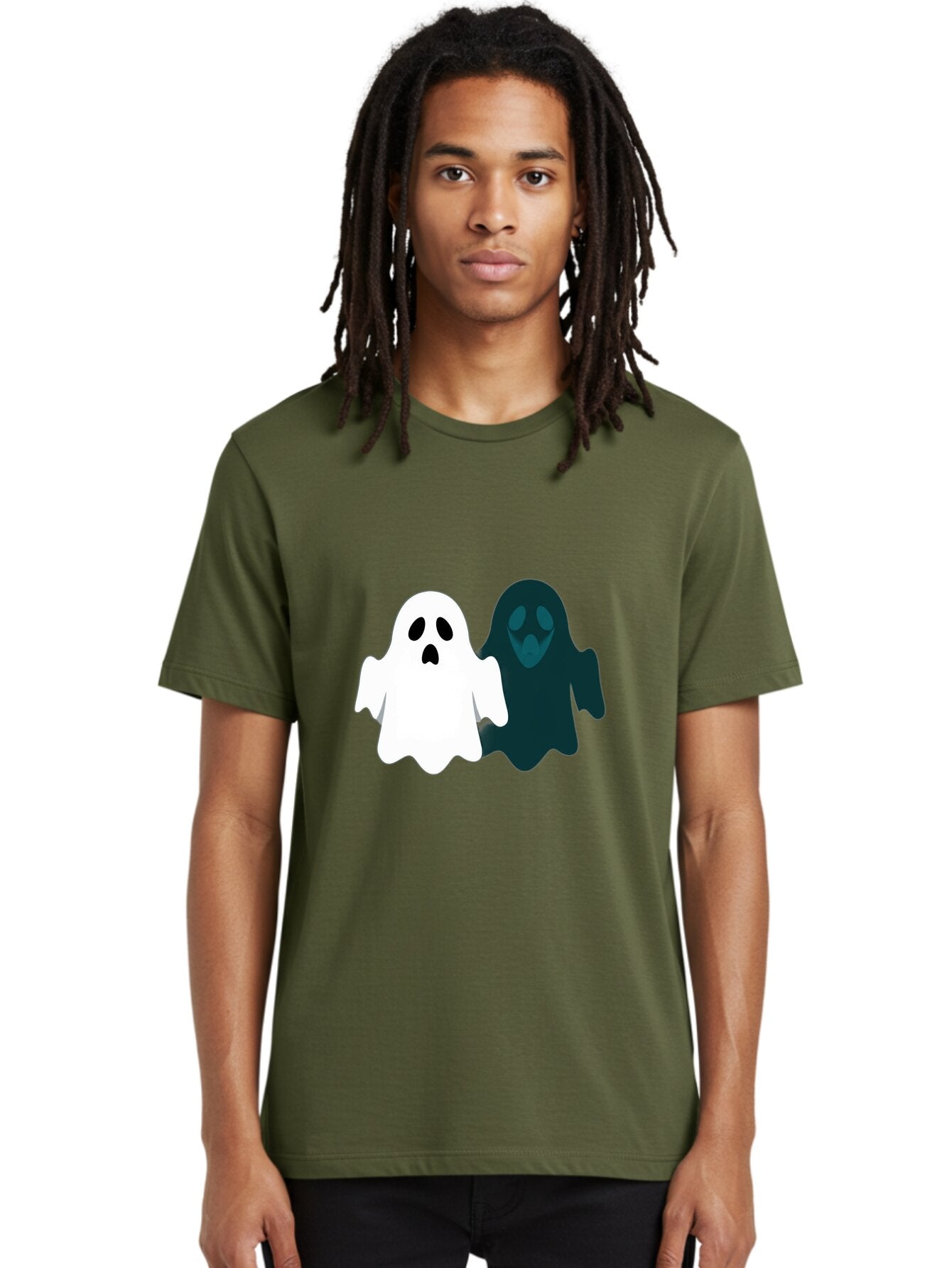 Ghosts Men'S Graphic Tee, 100% Cotton, Comfortable Casual Summer Wear, Machine Washable, Vintage Camera, Old Camera, Antique Camera, Black Camera, Classic Photography, Photography Equipment, Nostalgic Device, Film Camera, Camera Art Baq892 23