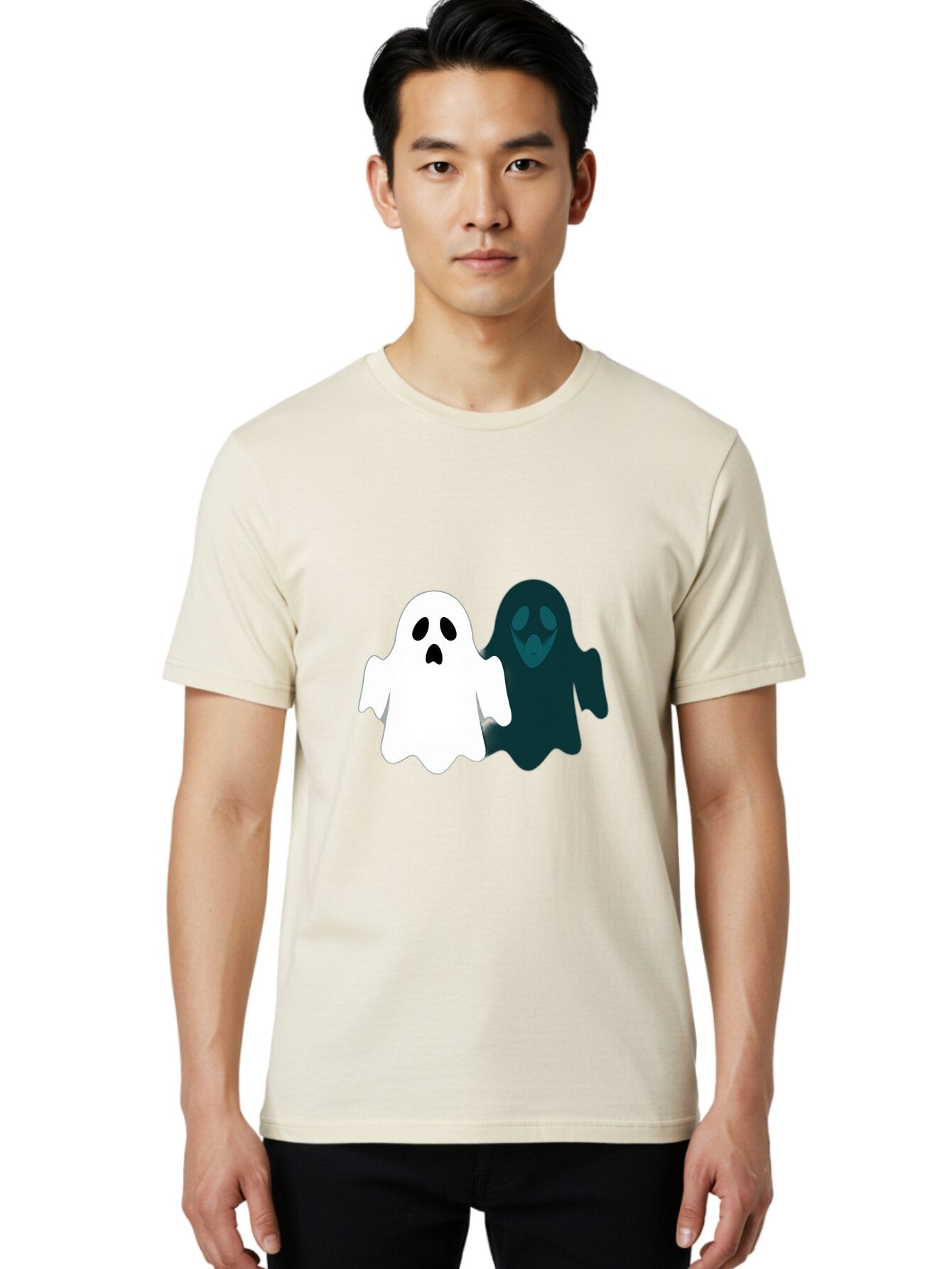 Ghosts Men'S Graphic Tee, 100% Cotton, Comfortable Casual Summer Wear, Machine Washable, Vintage Camera, Old Camera, Antique Camera, Black Camera, Classic Photography, Photography Equipment, Nostalgic Device, Film Camera, Camera Art Baq892 27