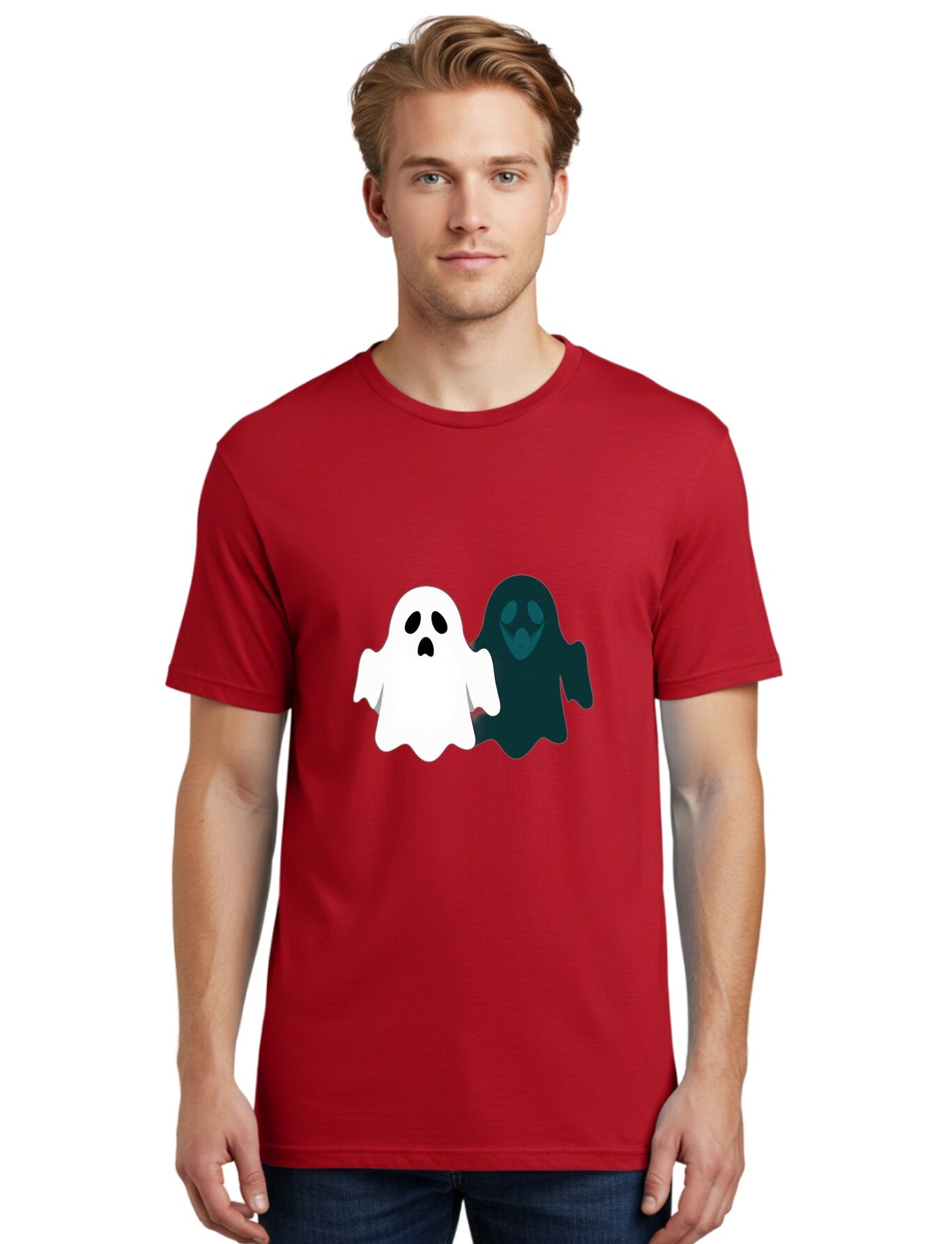 Ghosts Men'S Graphic Tee, 100% Cotton, Comfortable Casual Summer Wear, Machine Washable, Vintage Camera, Old Camera, Antique Camera, Black Camera, Classic Photography, Photography Equipment, Nostalgic Device, Film Camera, Camera Art Baq892 24
