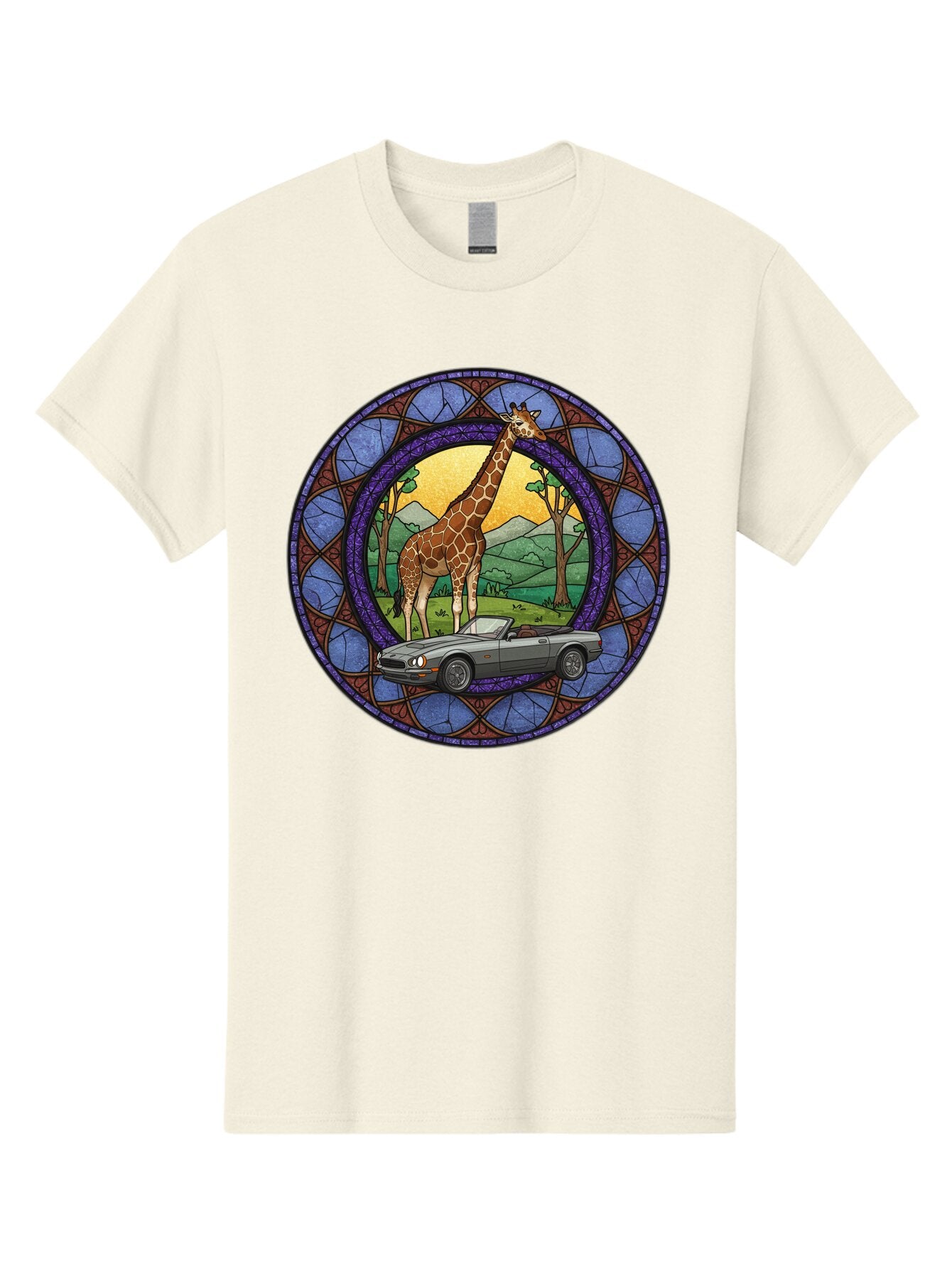 Giraffe-And-Convertible-Car Men'S Graphic Tee, 100% Cotton, Comfortable Casual Summer Wear, Machine Washable, Vintage Camera, Old Camera, Antique Camera, Black Camera, Classic Photography, Photography Equipment, Nostalgic Device, Film Camera, Baq893 6