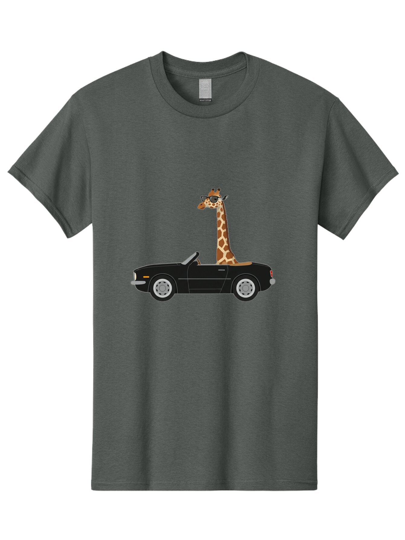 Giraffe-In-Convertible Men'S Graphic Tee, 100% Cotton, Comfortable Casual Summer Wear, Machine Washable, Vintage Camera, Old Camera, Antique Camera, Black Camera, Classic Photography, Photography Equipment, Nostalgic Device, Film Camera, Baq900 9