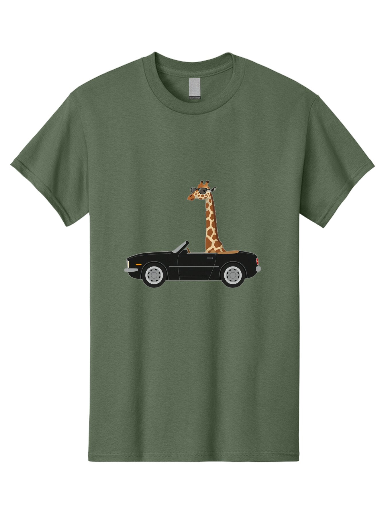 Giraffe-In-Convertible Men'S Graphic Tee, 100% Cotton, Comfortable Casual Summer Wear, Machine Washable, Vintage Camera, Old Camera, Antique Camera, Black Camera, Classic Photography, Photography Equipment, Nostalgic Device, Film Camera, Baq900 7