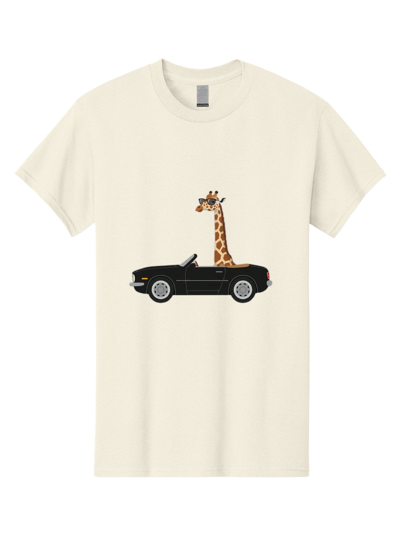 Giraffe-In-Convertible Men'S Graphic Tee, 100% Cotton, Comfortable Casual Summer Wear, Machine Washable, Vintage Camera, Old Camera, Antique Camera, Black Camera, Classic Photography, Photography Equipment, Nostalgic Device, Film Camera, Baq900 11