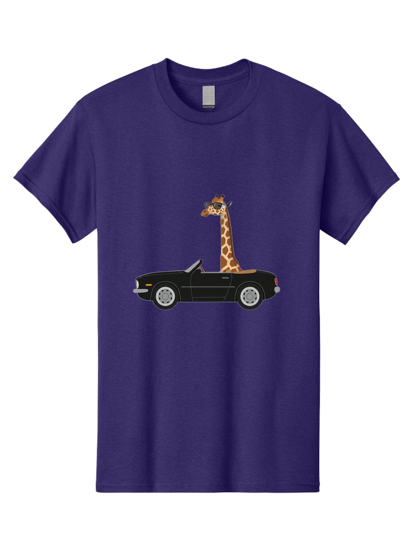 Giraffe-In-Convertible Men'S Graphic Tee, 100% Cotton, Comfortable Casual Summer Wear, Machine Washable, Vintage Camera, Old Camera, Antique Camera, Black Camera, Classic Photography, Photography Equipment, Nostalgic Device, Film Camera, Baq900 1