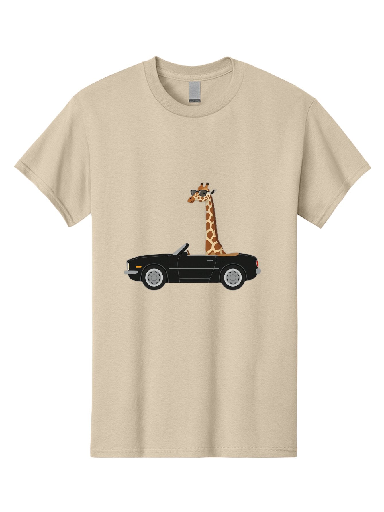 Giraffe-In-Convertible Men'S Graphic Tee, 100% Cotton, Comfortable Casual Summer Wear, Machine Washable, Vintage Camera, Old Camera, Antique Camera, Black Camera, Classic Photography, Photography Equipment, Nostalgic Device, Film Camera, Baq900 2