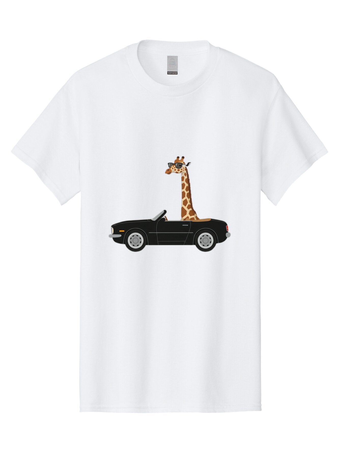 Giraffe-In-Convertible Men'S Graphic Tee, 100% Cotton, Comfortable Casual Summer Wear, Machine Washable, Vintage Camera, Old Camera, Antique Camera, Black Camera, Classic Photography, Photography Equipment, Nostalgic Device, Film Camera, Baq900 4